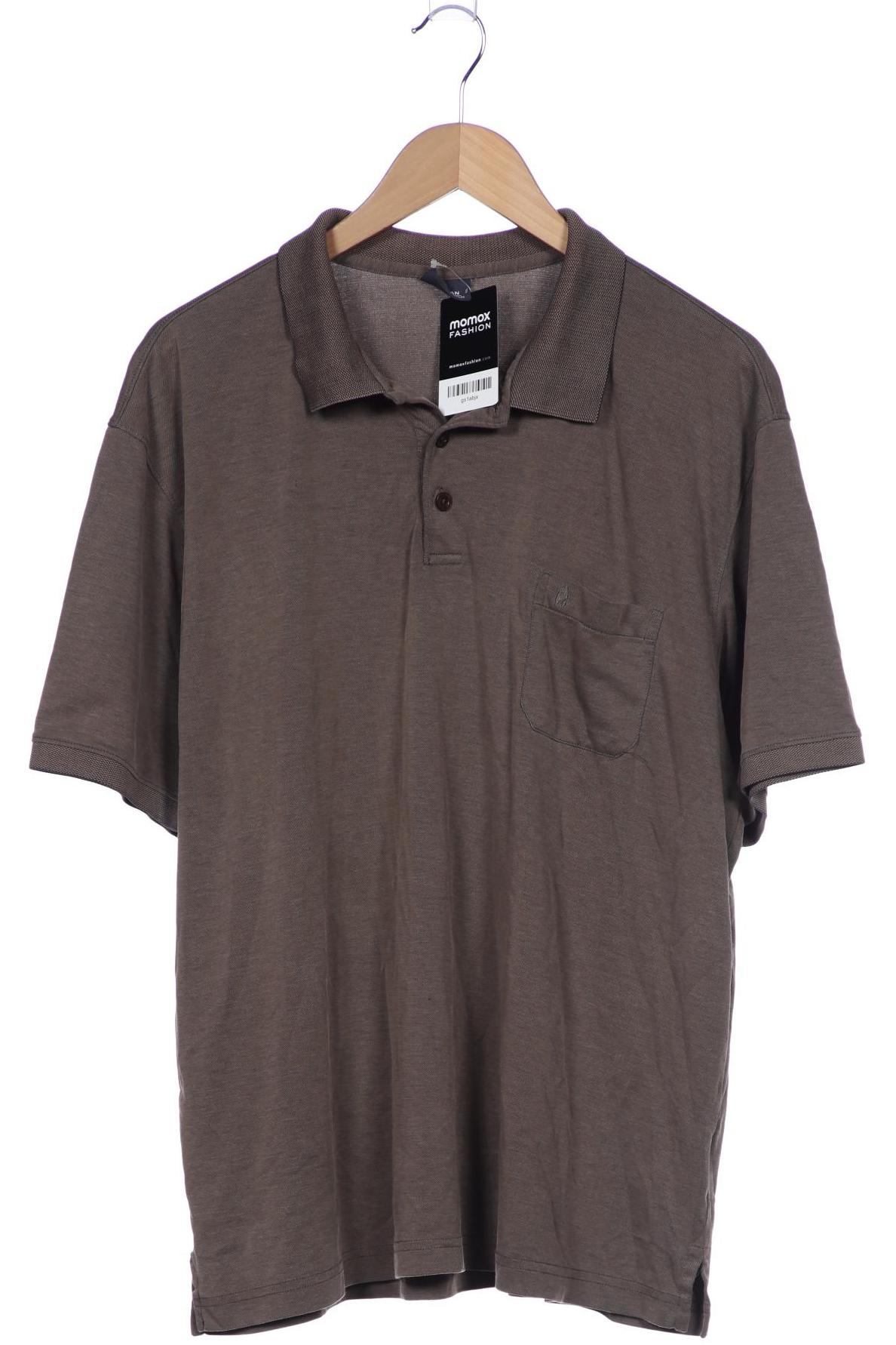

ragman Herren Poloshirt, braun, Gr. 56