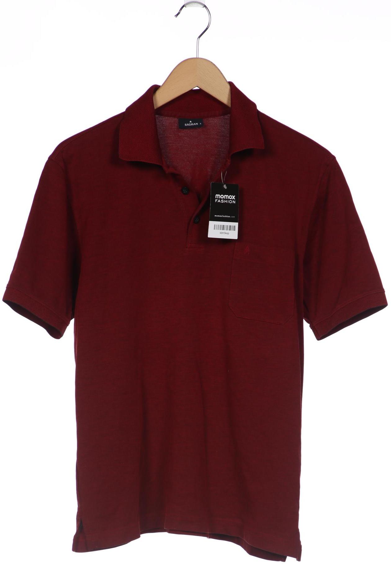 

ragman Herren Poloshirt, bordeaux