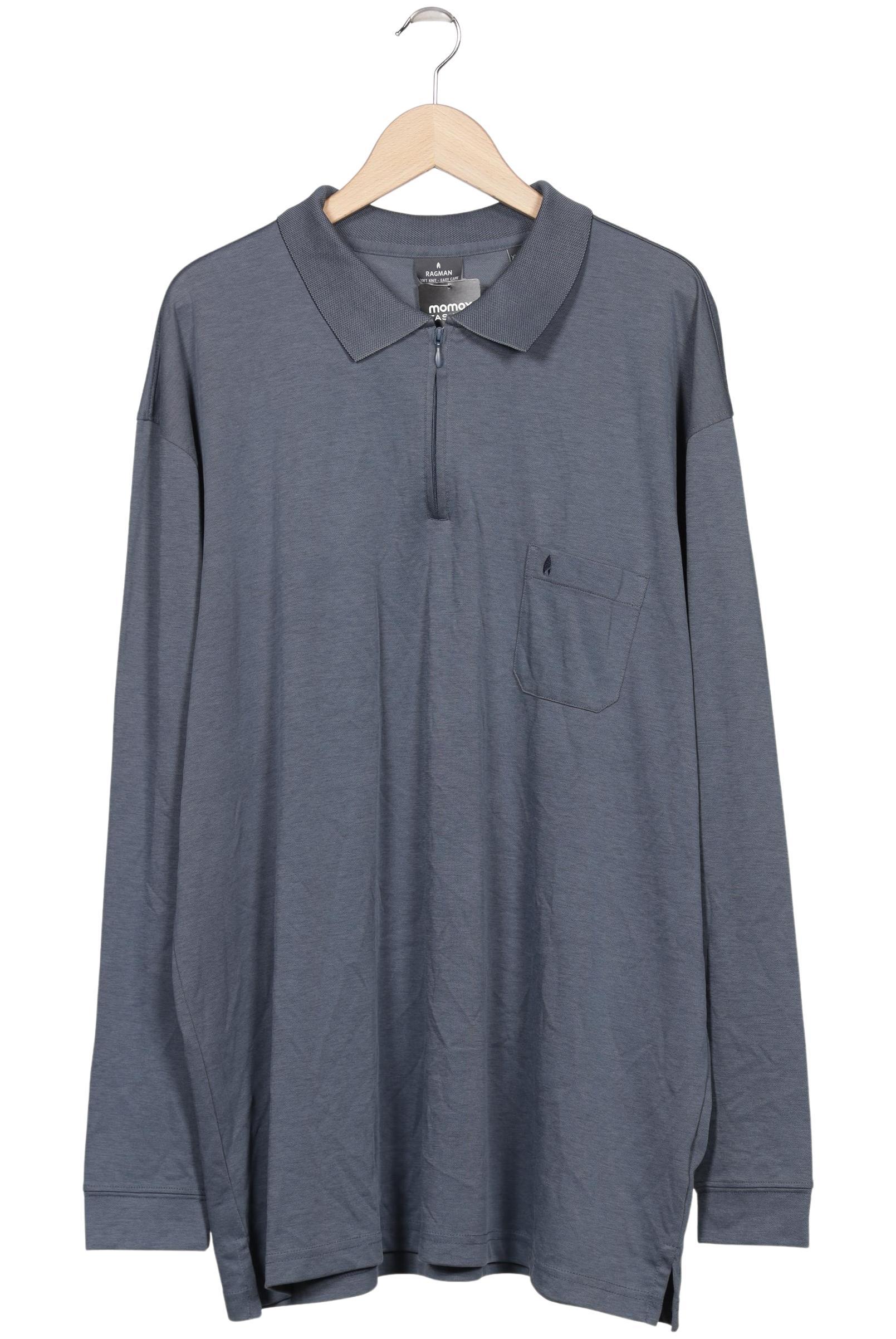 

ragman Herren Poloshirt, blau, Gr. 56