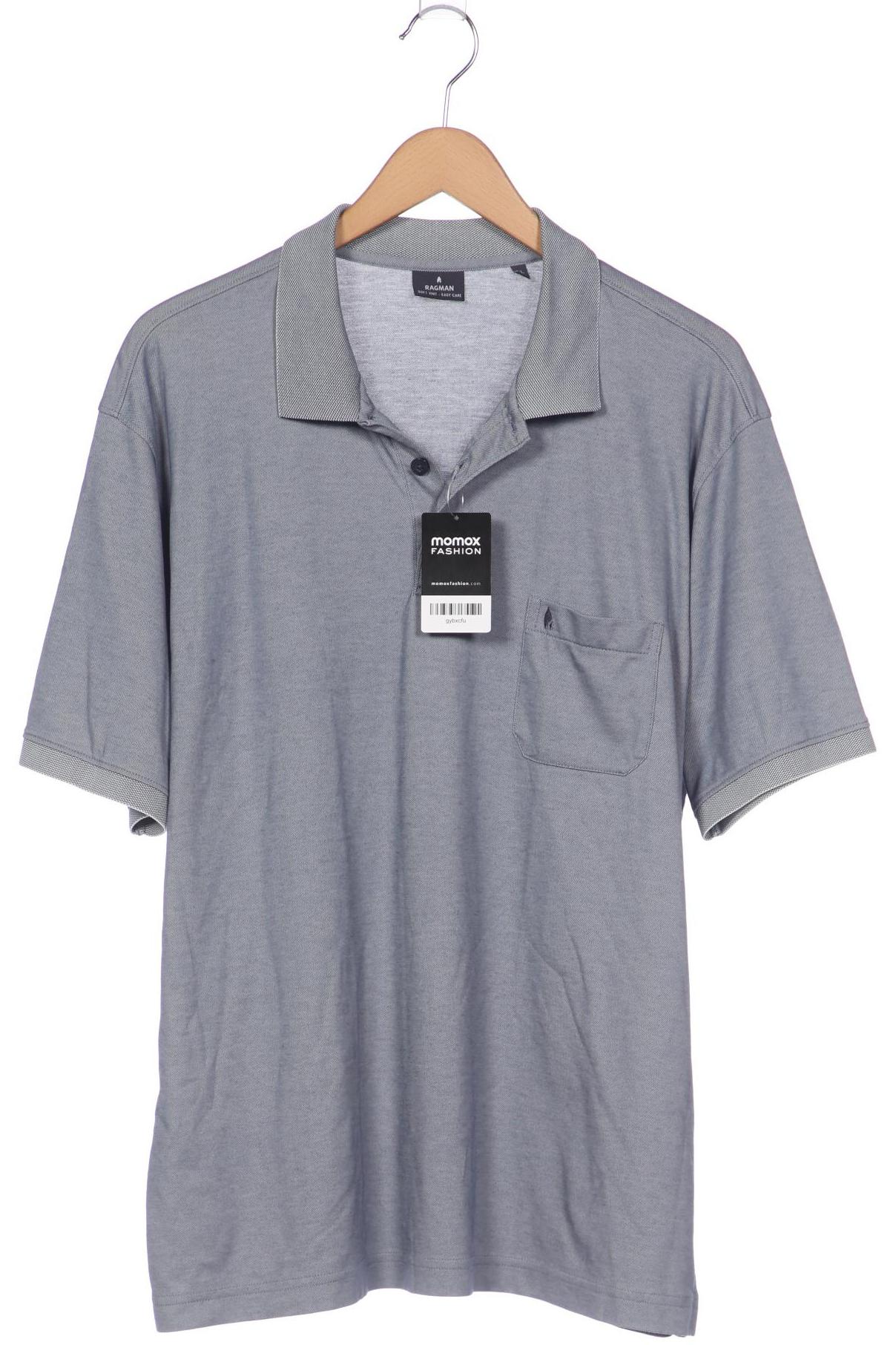 

ragman Herren Poloshirt, blau, Gr. 54