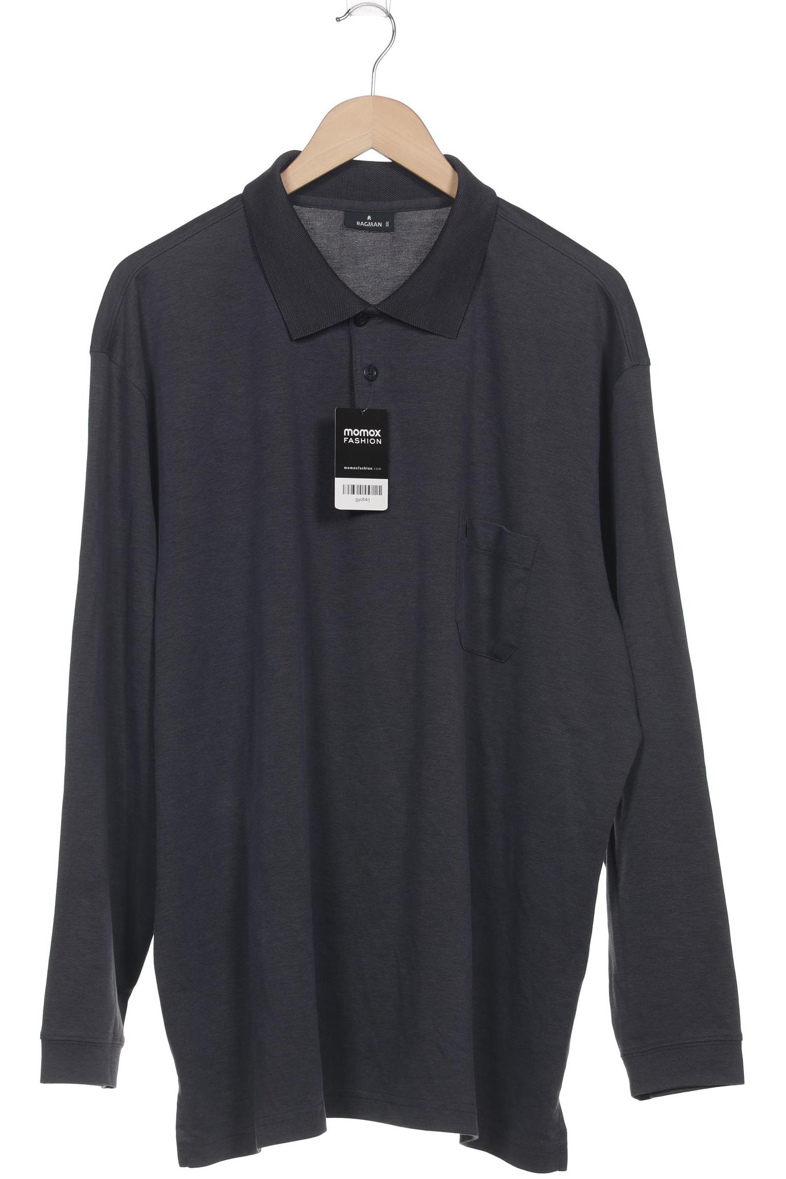 

ragman Herren Poloshirt, marineblau, Gr. 58