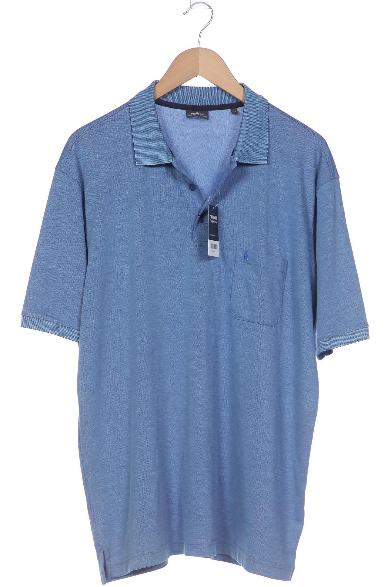 

ragman Herren Poloshirt, blau, Gr. 54