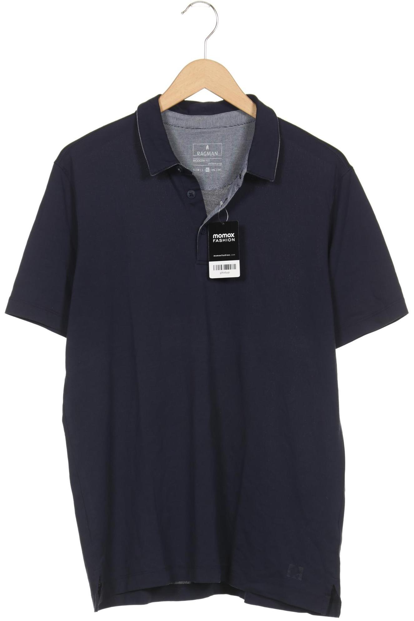 

ragman Herren Poloshirt, marineblau, Gr. 54