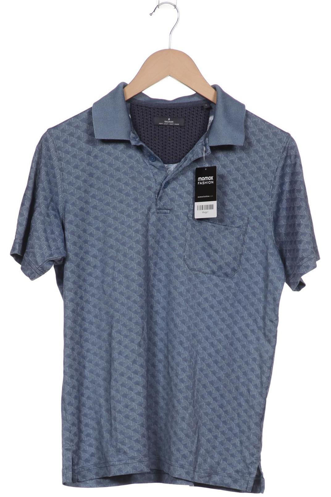 

ragman Herren Poloshirt, hellblau