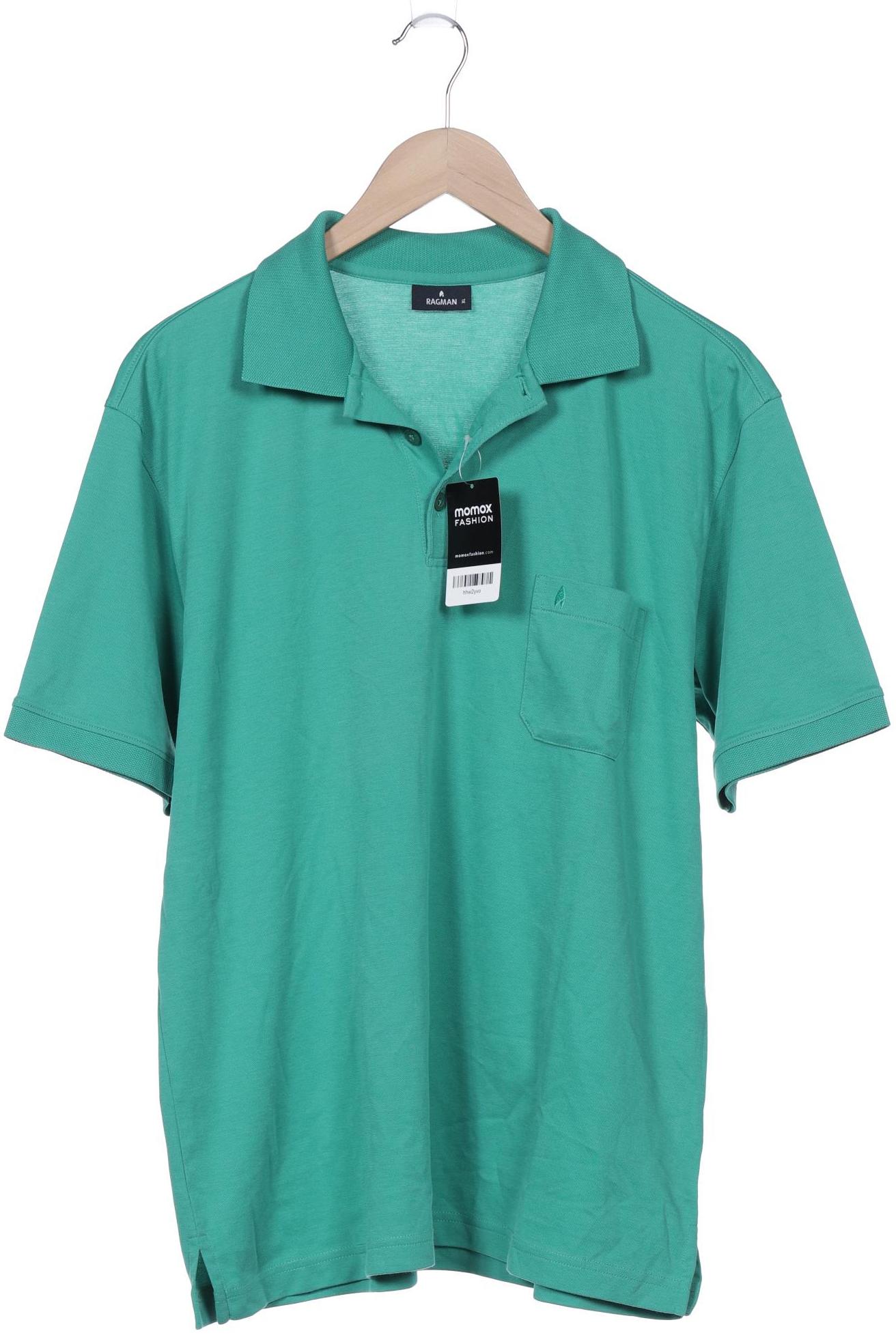 

ragman Herren Poloshirt, grün, Gr. 54