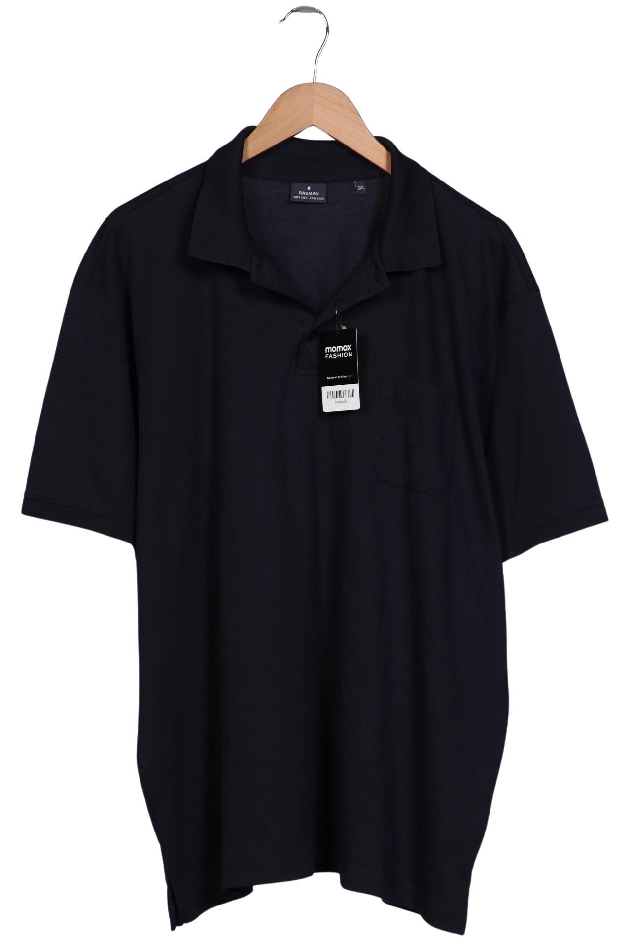 

ragman Herren Poloshirt, marineblau, Gr. 58