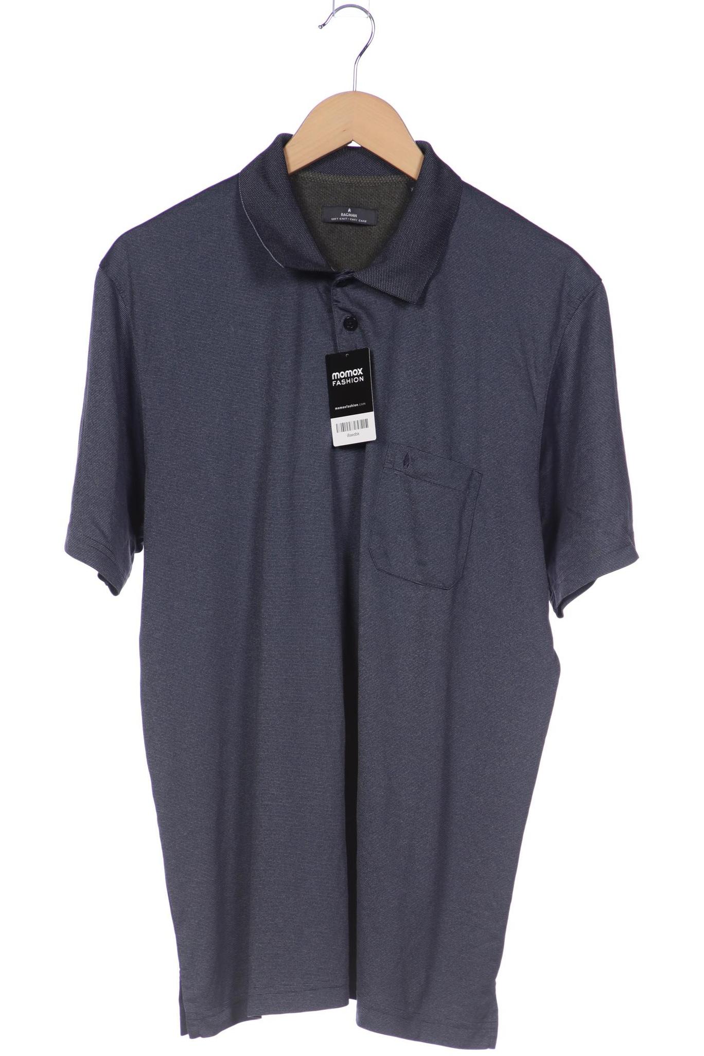 

ragman Herren Poloshirt, blau