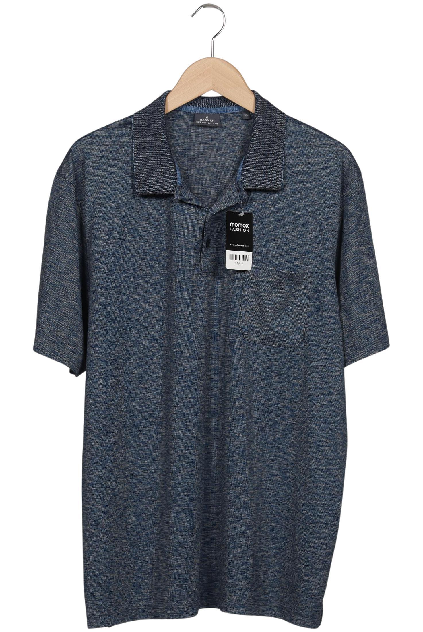 

ragman Herren Poloshirt, marineblau, Gr. 54