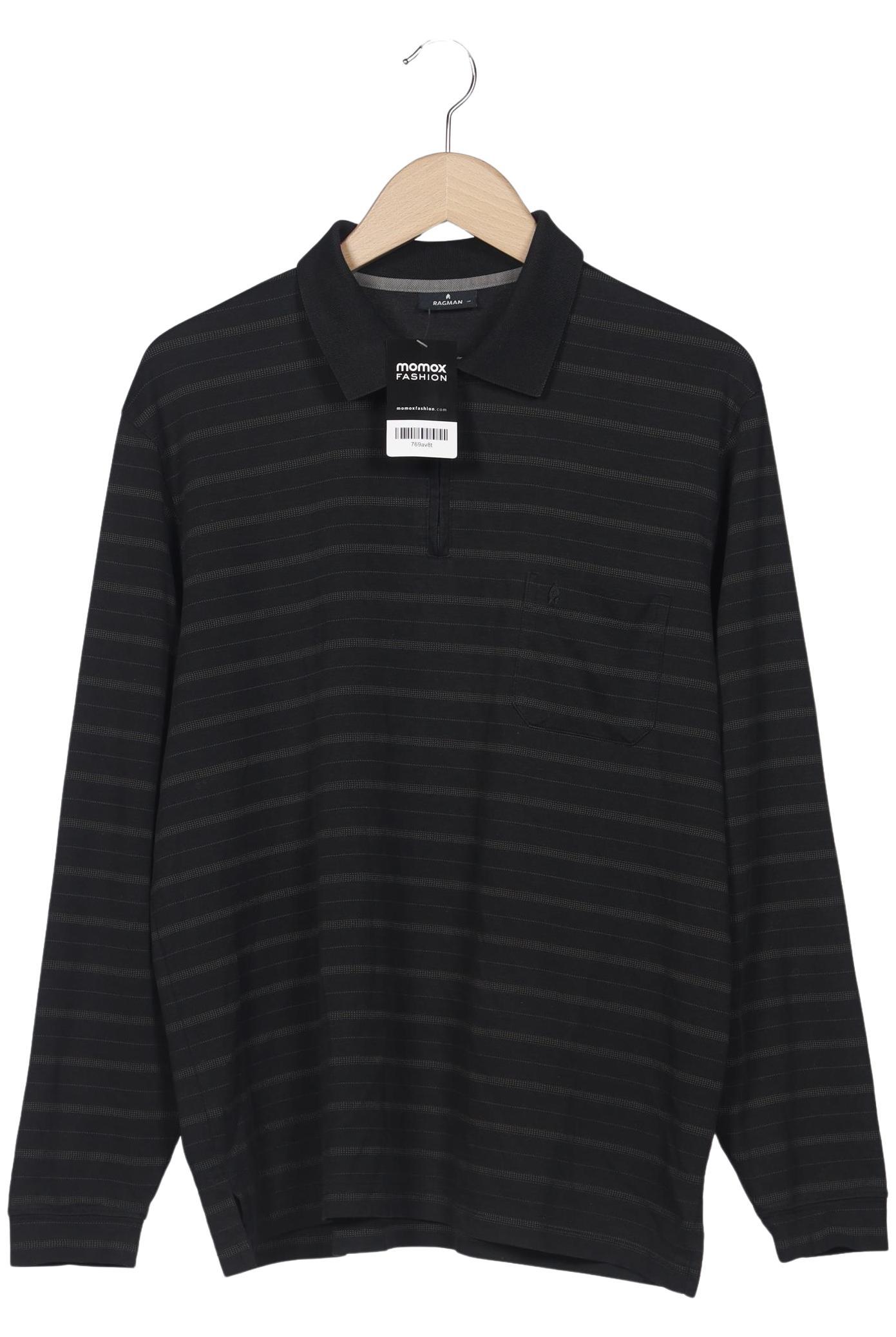 

ragman Herren Poloshirt, grau, Gr. 52