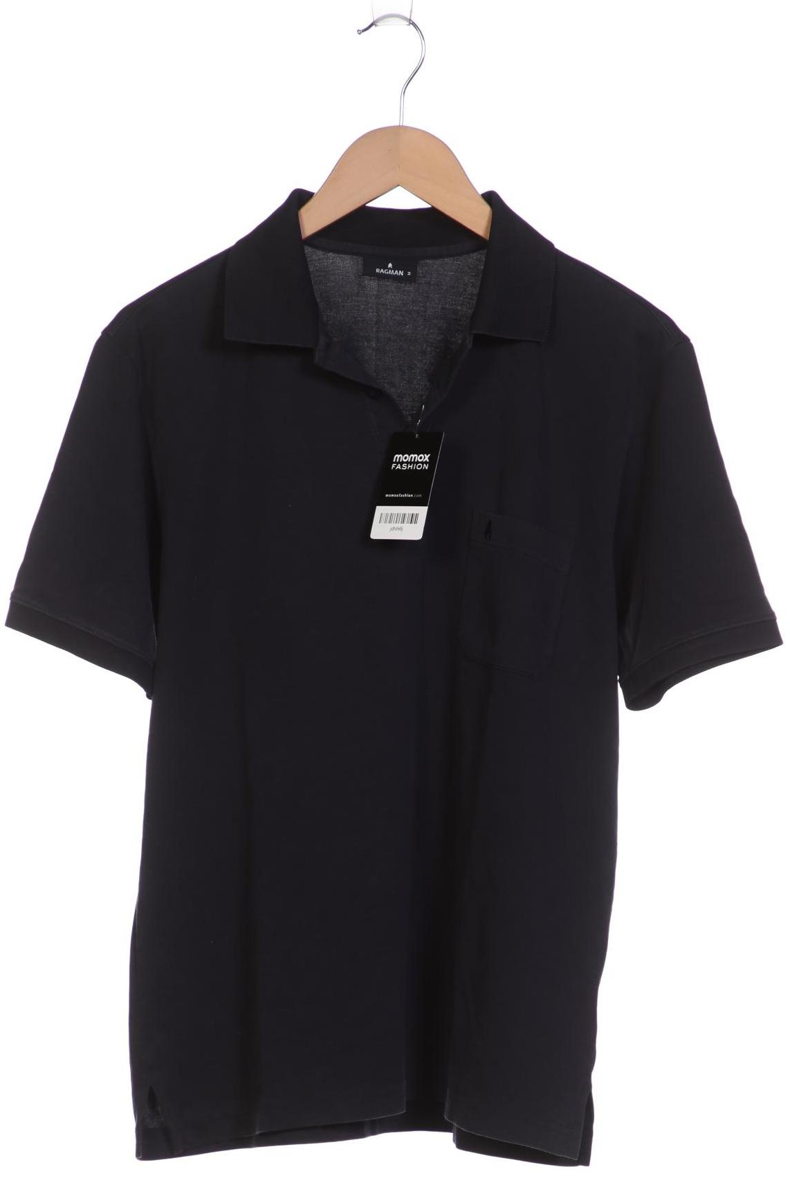 

ragman Herren Poloshirt, marineblau, Gr. 48