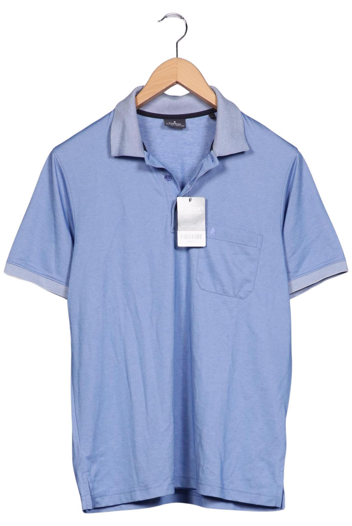 

ragman Herren Poloshirt, hellblau, Gr. 46