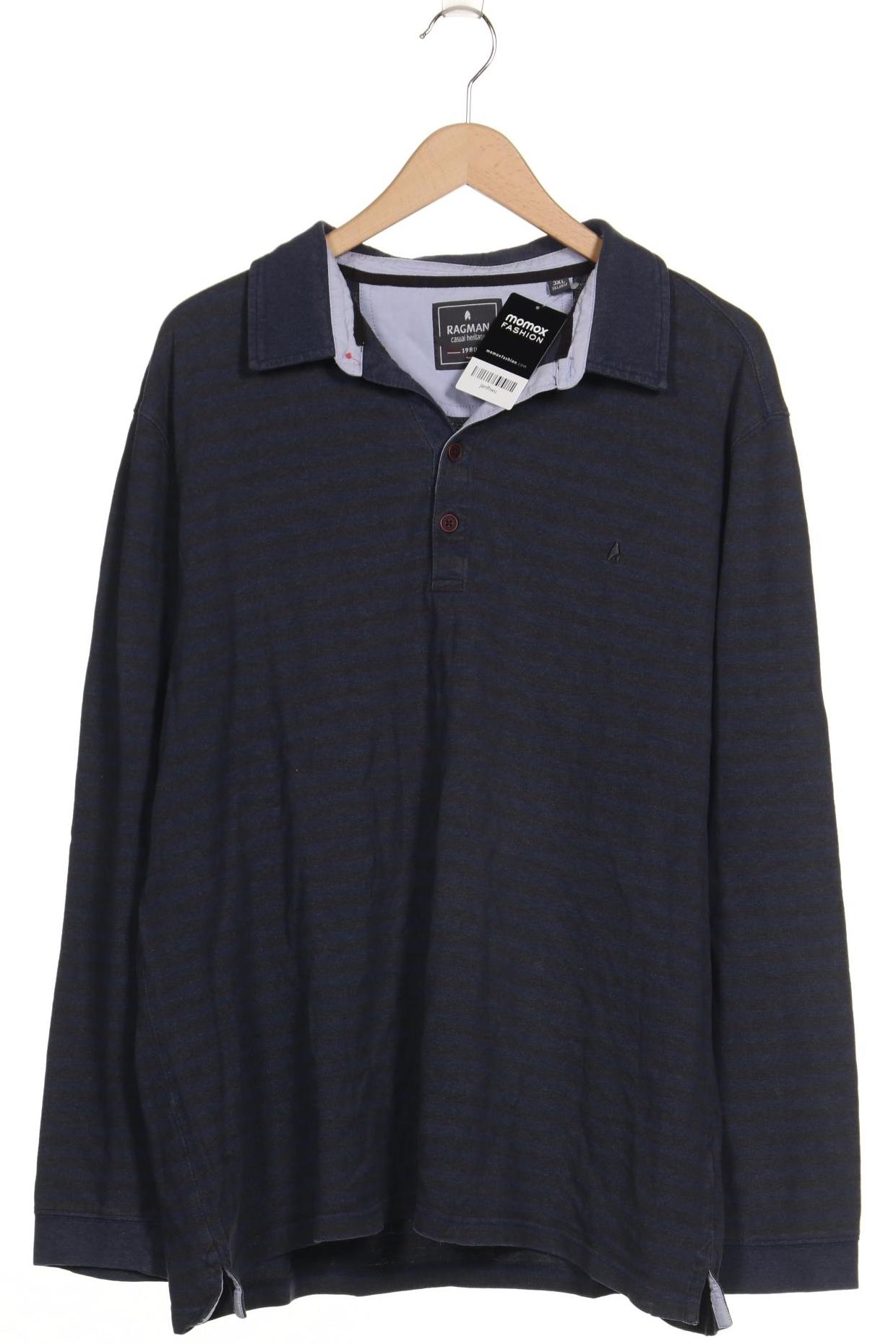 

ragman Herren Poloshirt, marineblau, Gr. 58