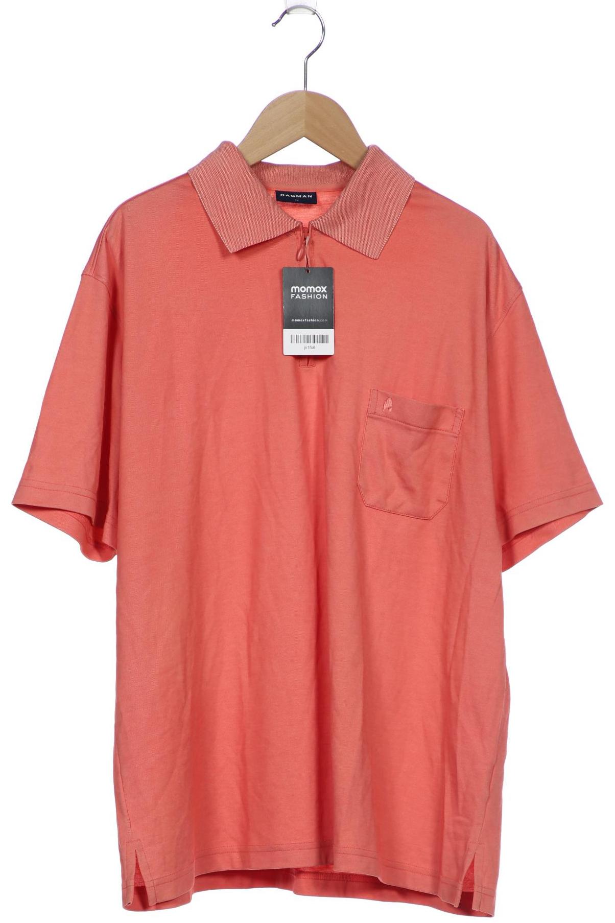 

ragman Herren Poloshirt, pink