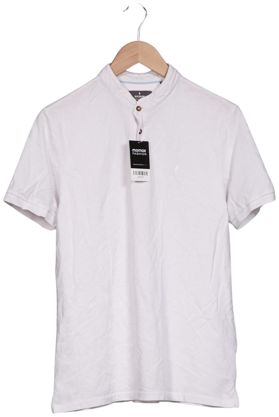 

ragman Herren Poloshirt, weiß, Gr. 52