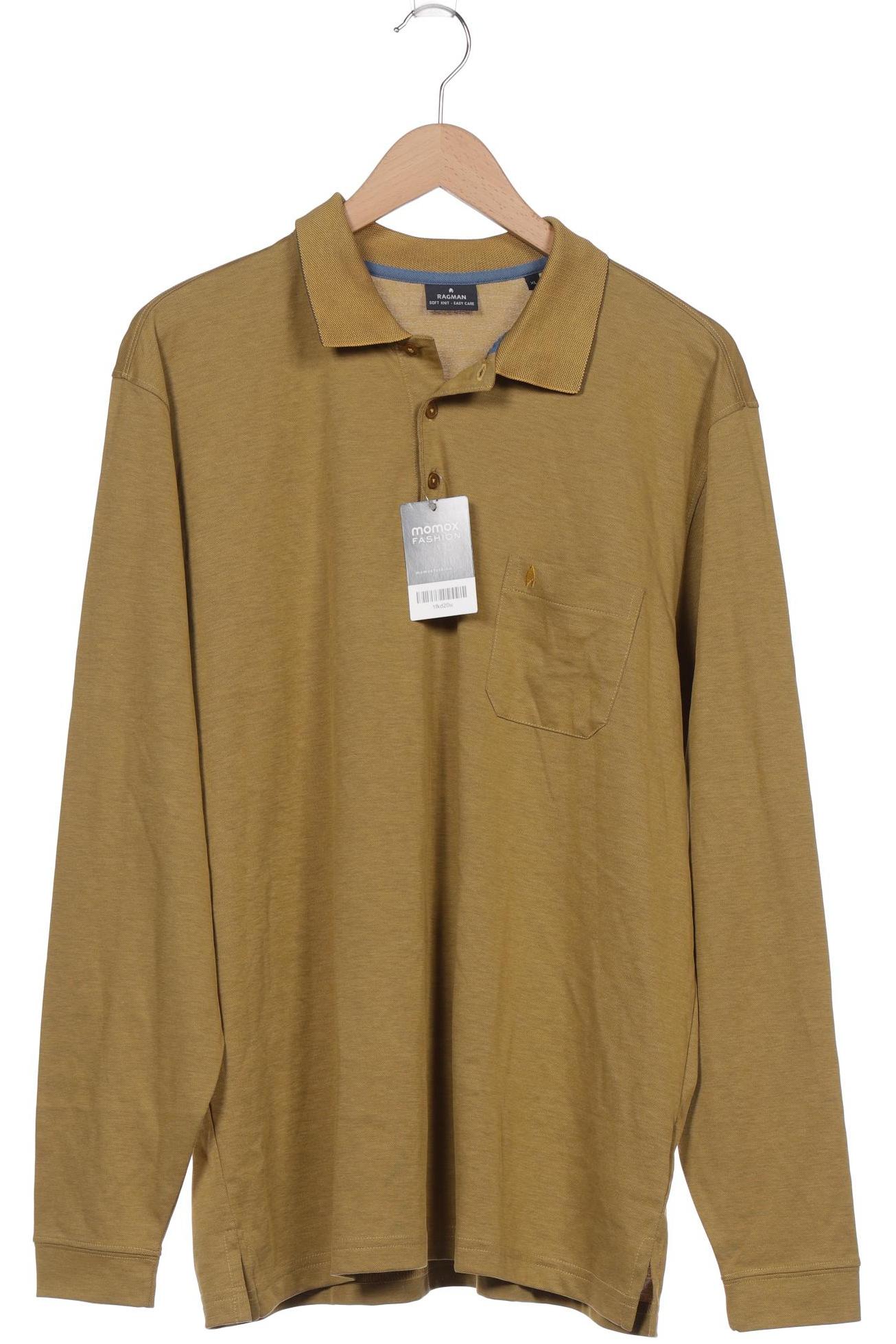 

ragman Herren Poloshirt, gelb, Gr. 54