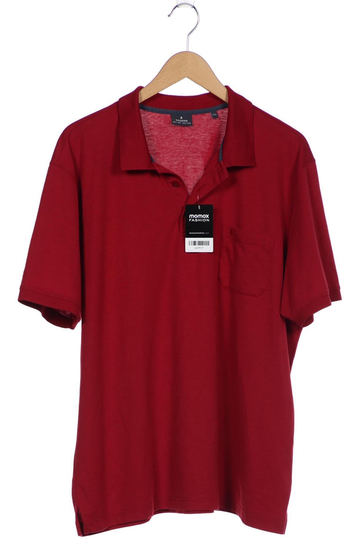 

ragman Herren Poloshirt, bordeaux, Gr. 56