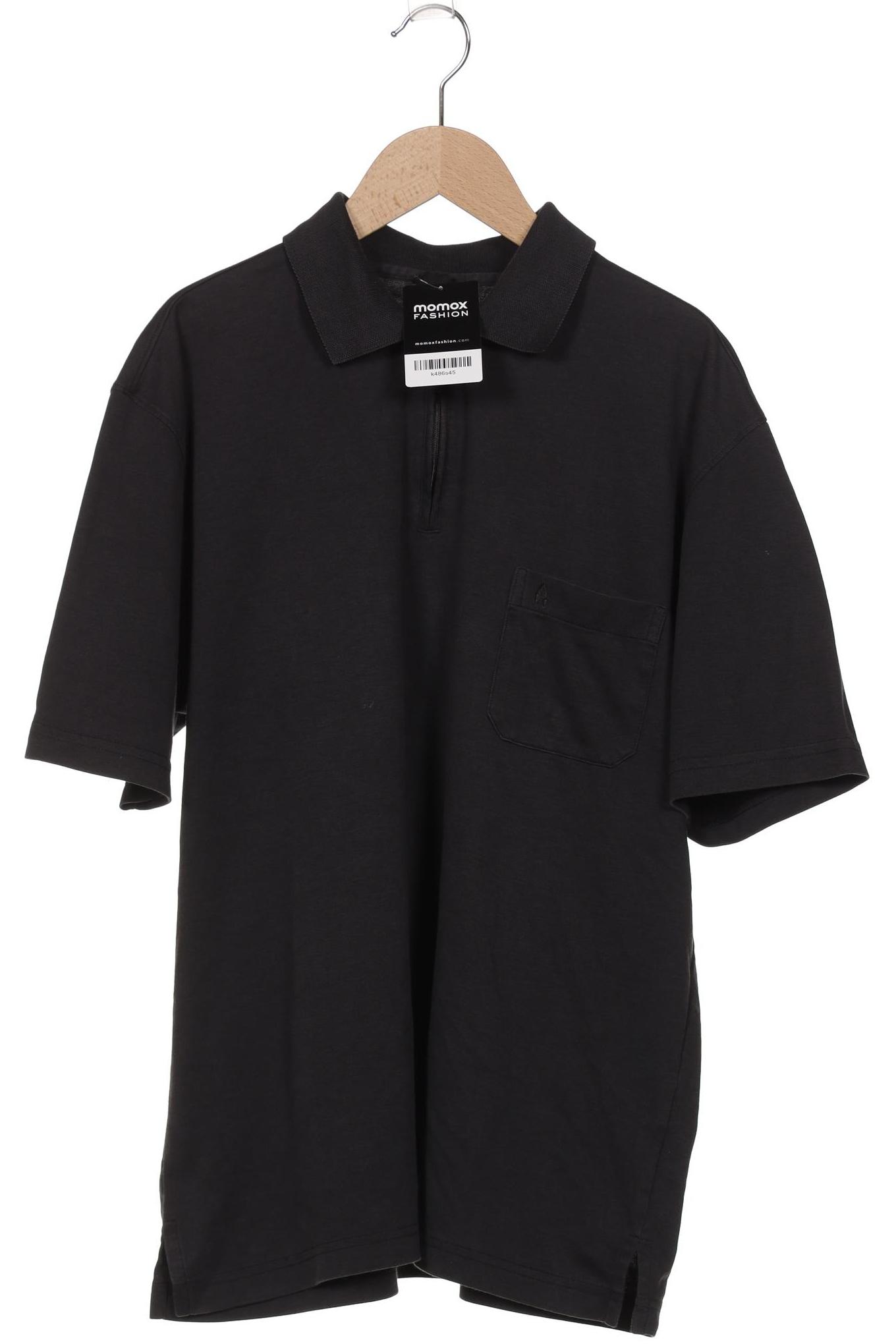 

ragman Herren Poloshirt, schwarz, Gr. 52