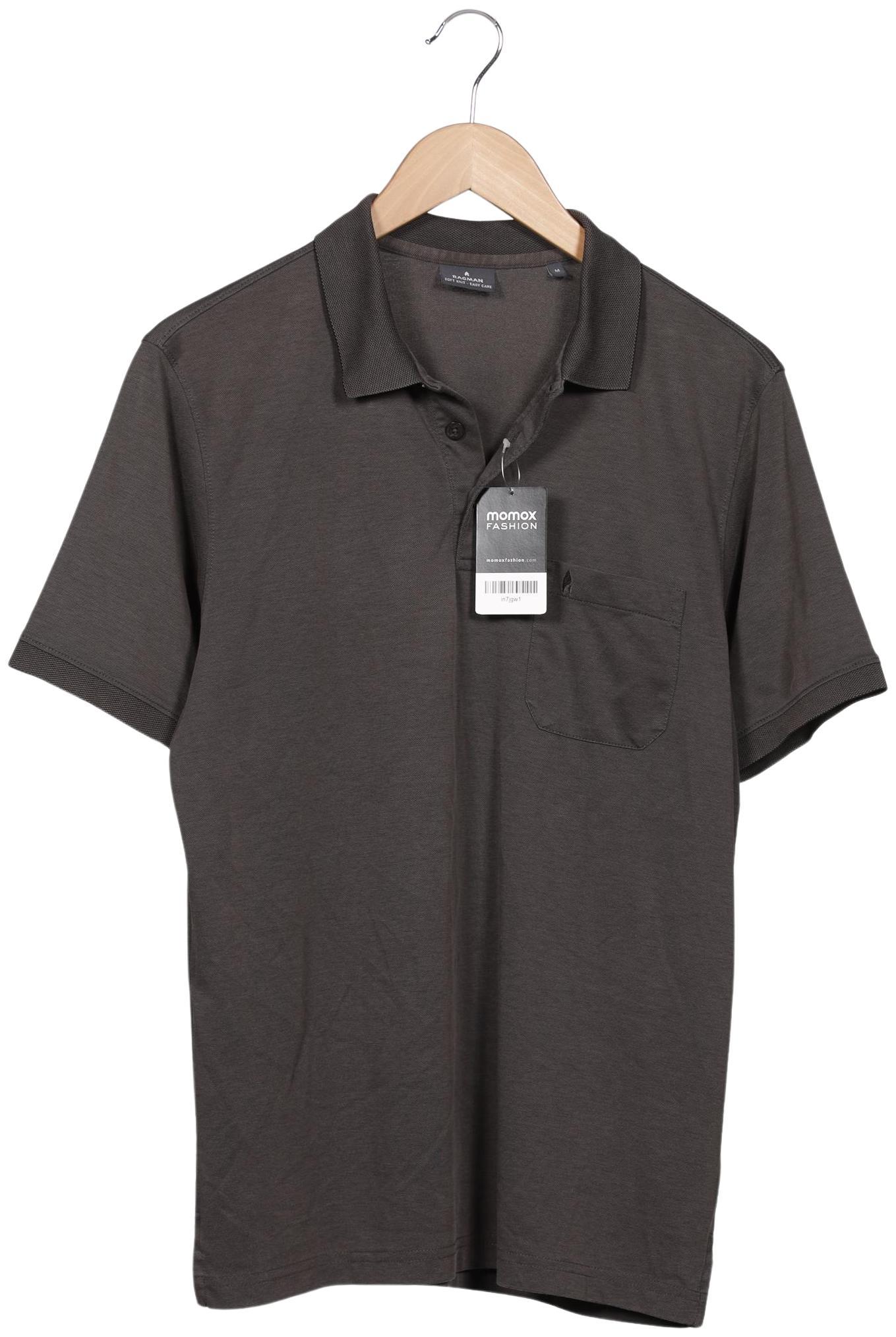

ragman Herren Poloshirt, grau, Gr. 48