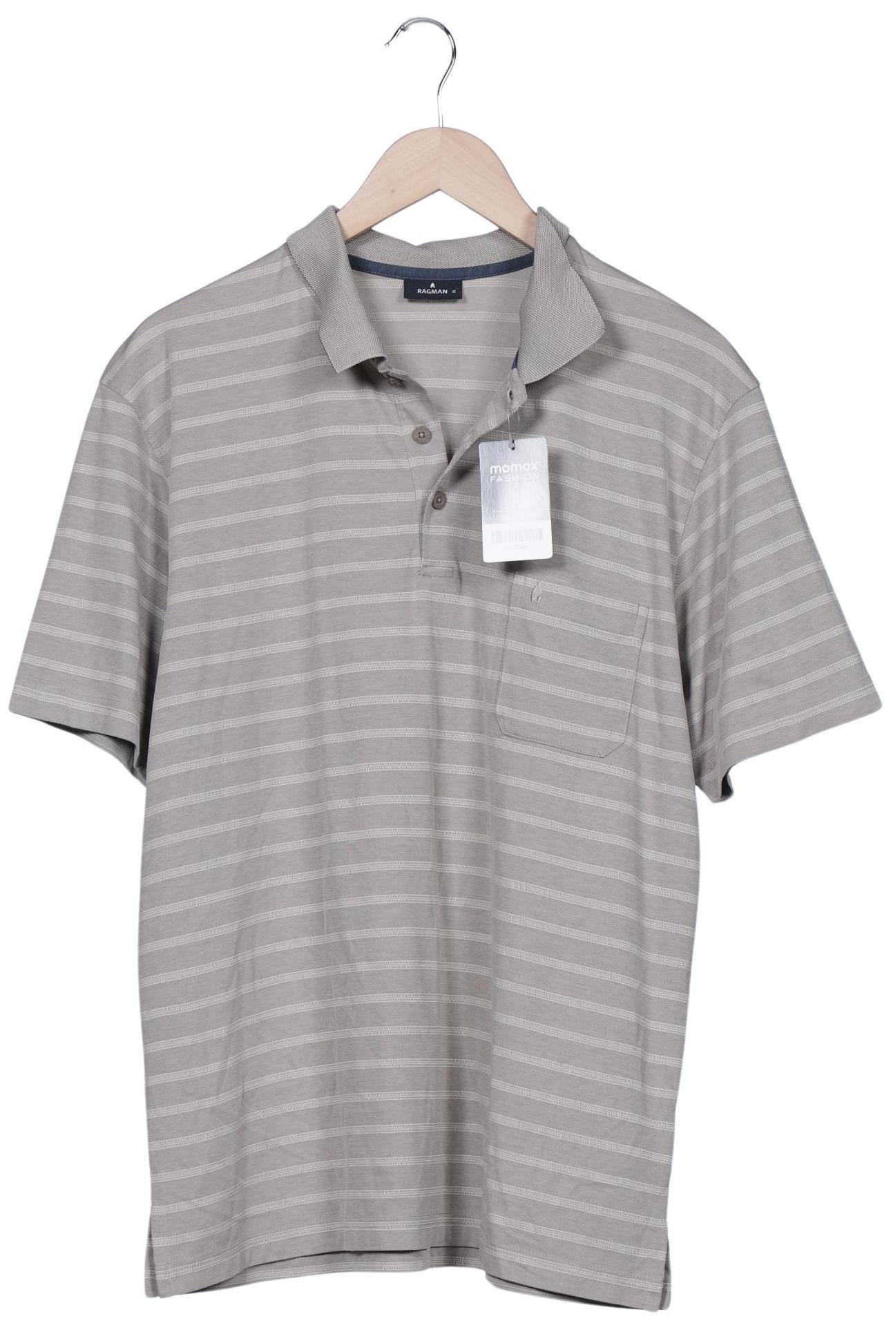 

ragman Herren Poloshirt, beige, Gr. 54