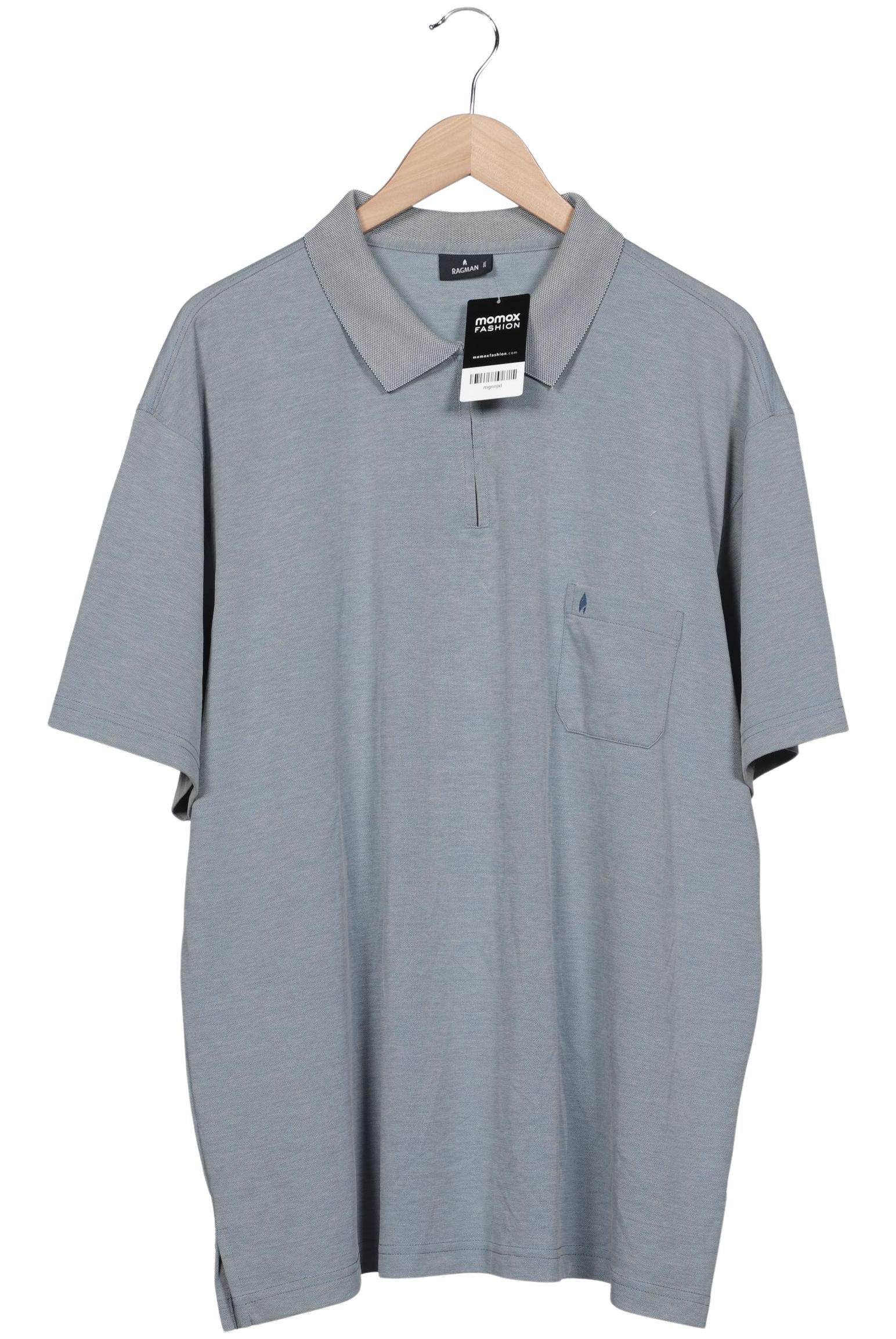 

ragman Herren Poloshirt, hellblau, Gr. 58