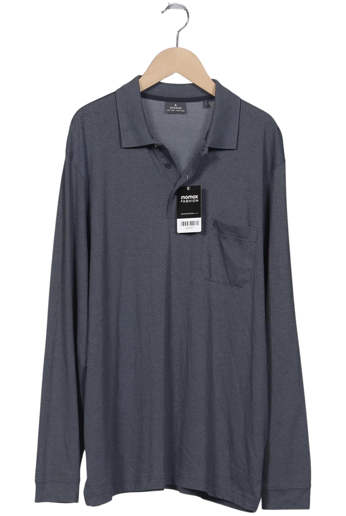 

ragman Herren Poloshirt, marineblau, Gr. 52