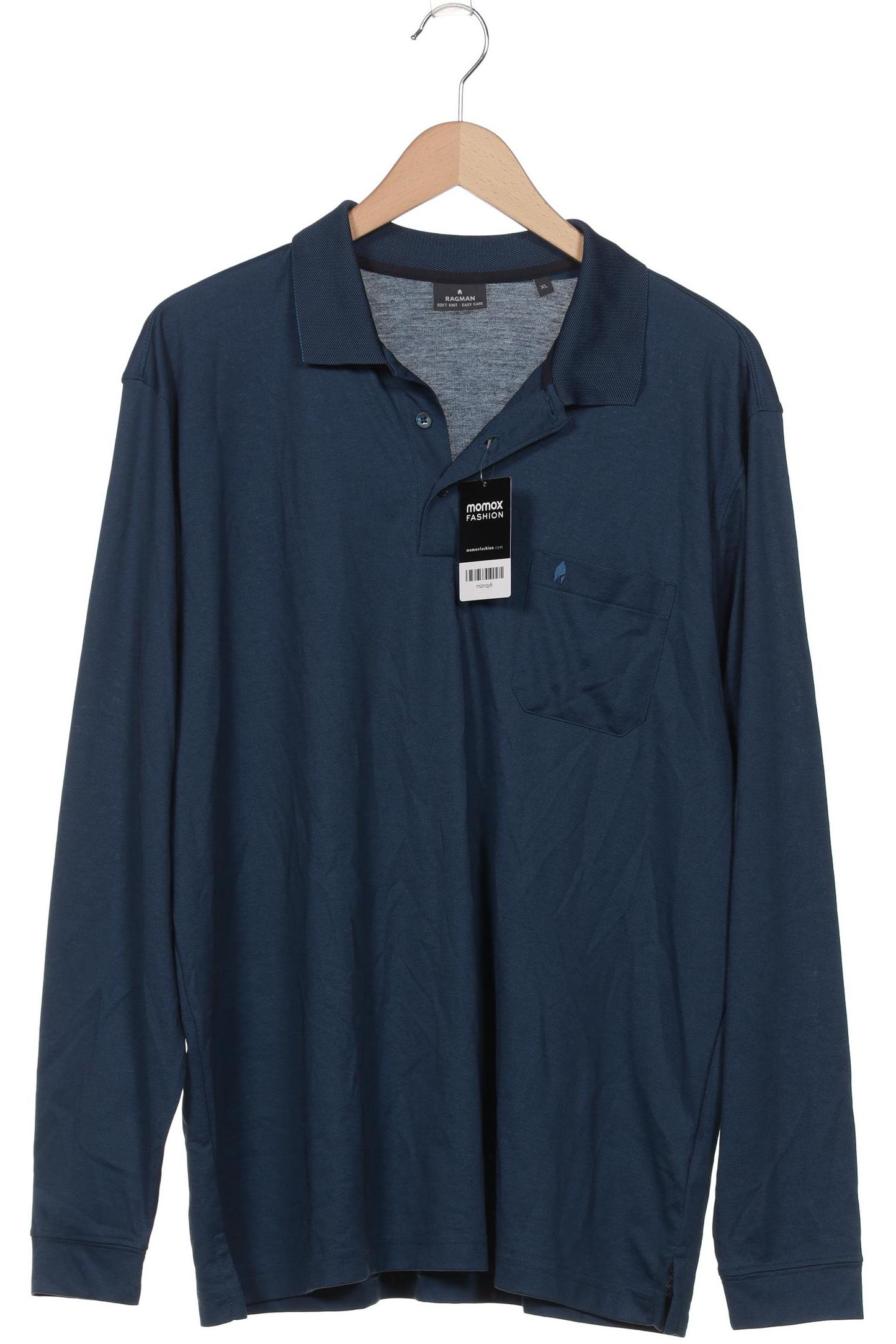 

ragman Herren Poloshirt, marineblau, Gr. 54