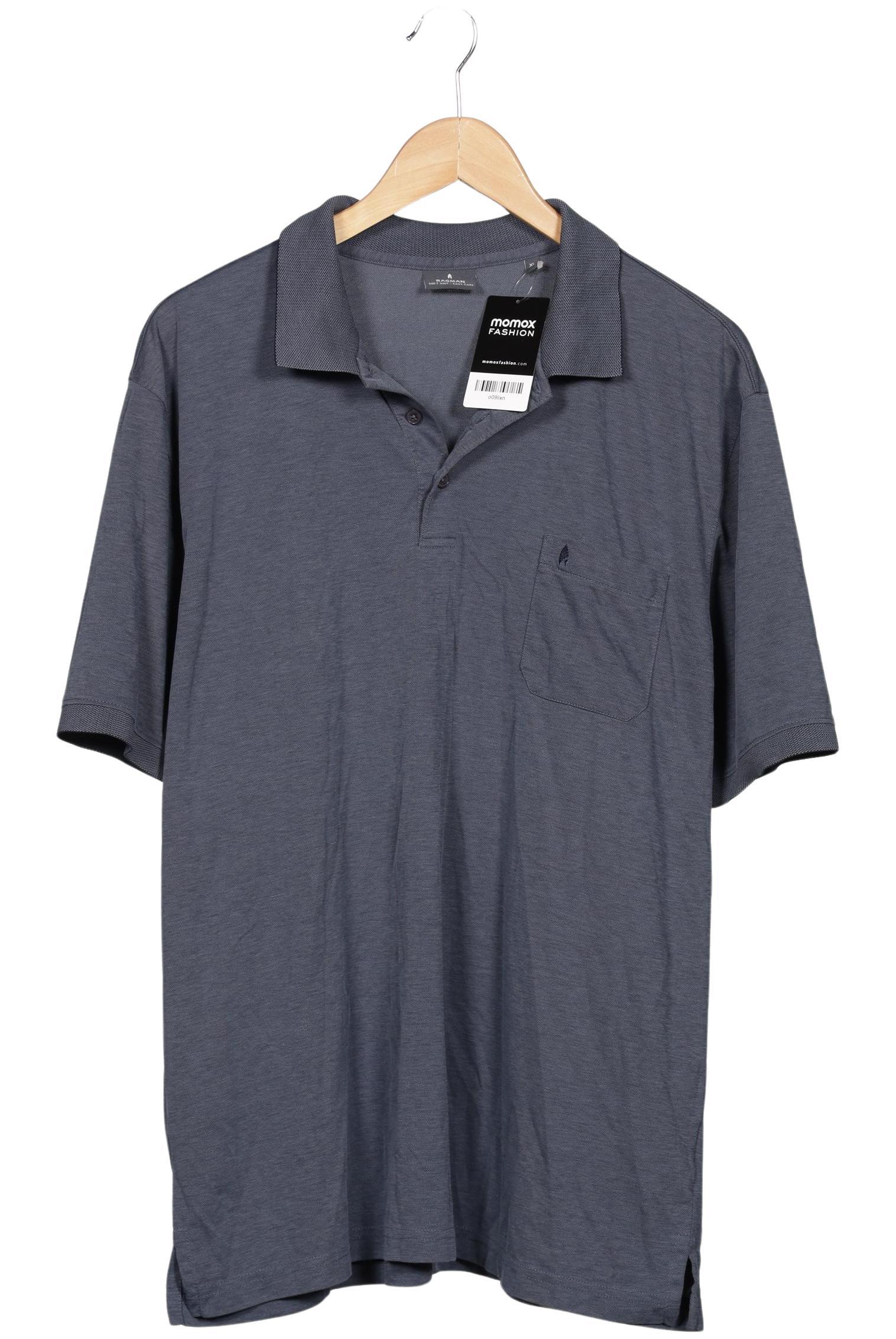 

ragman Herren Poloshirt, blau, Gr. 54