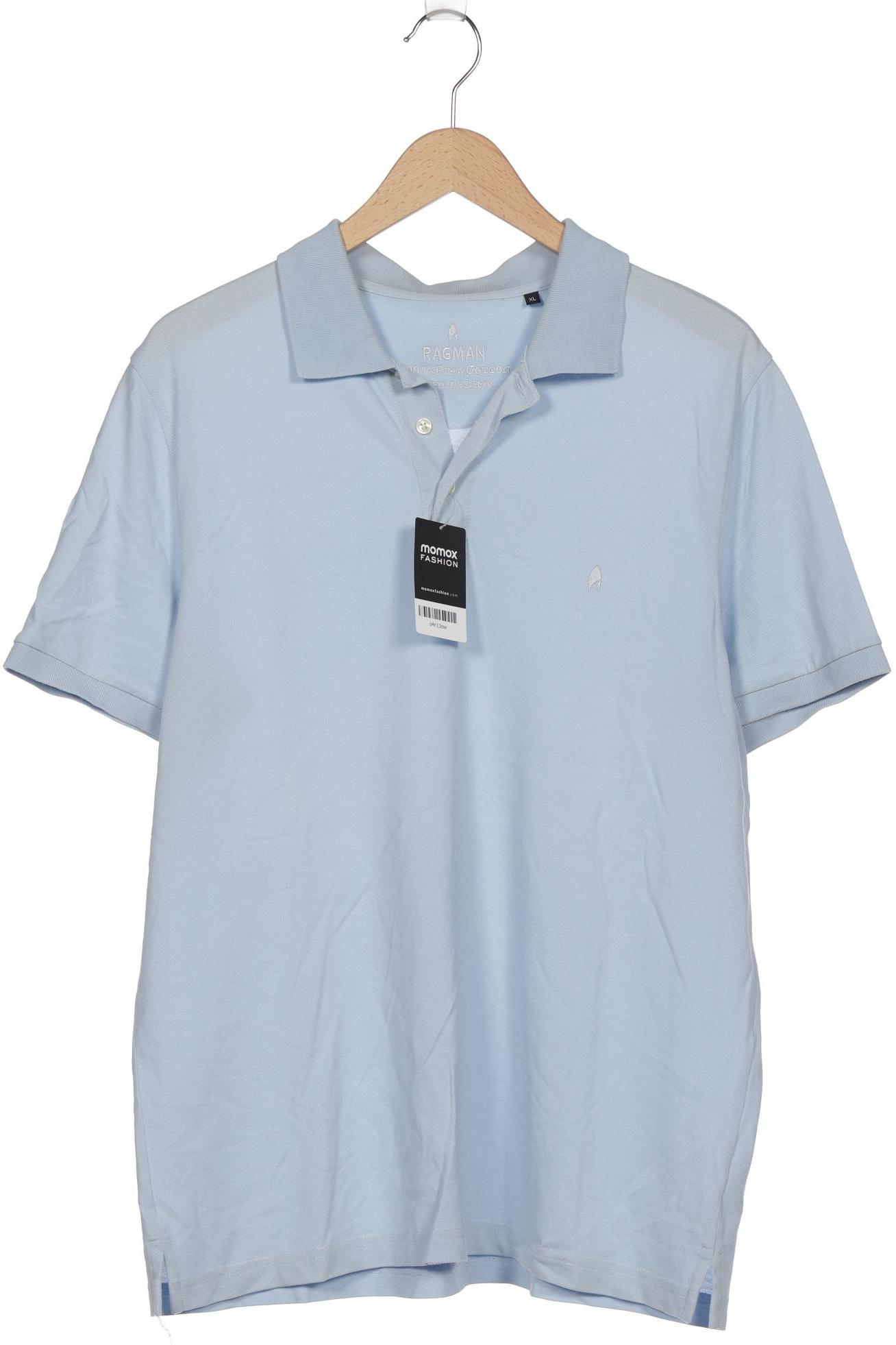 

ragman Herren Poloshirt, blau