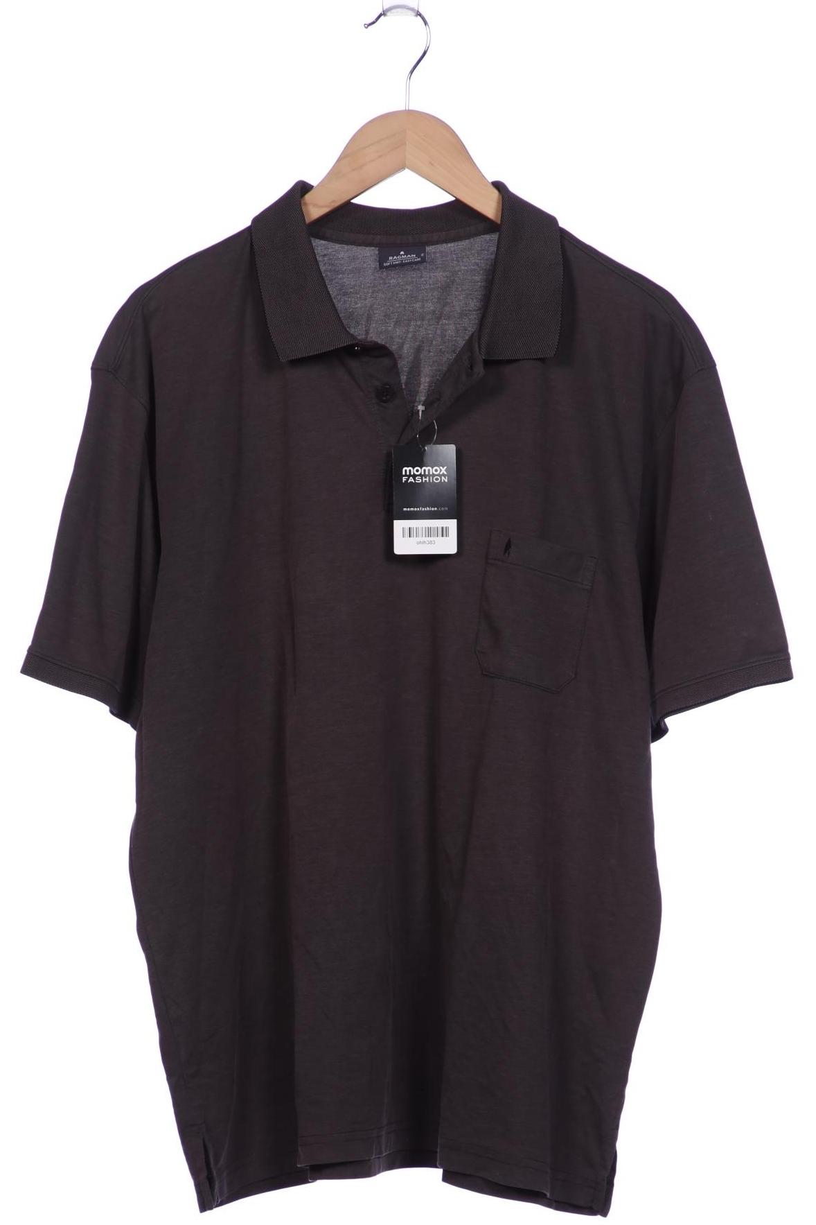 

ragman Herren Poloshirt, grau, Gr. 56