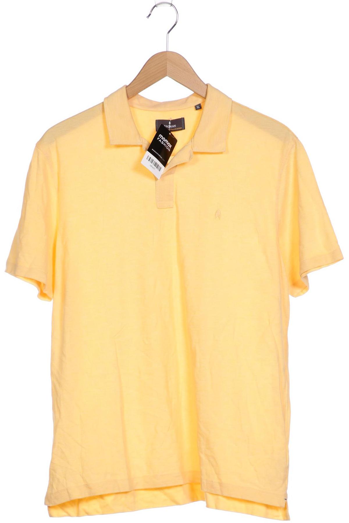 

ragman Herren Poloshirt, orange, Gr. 54