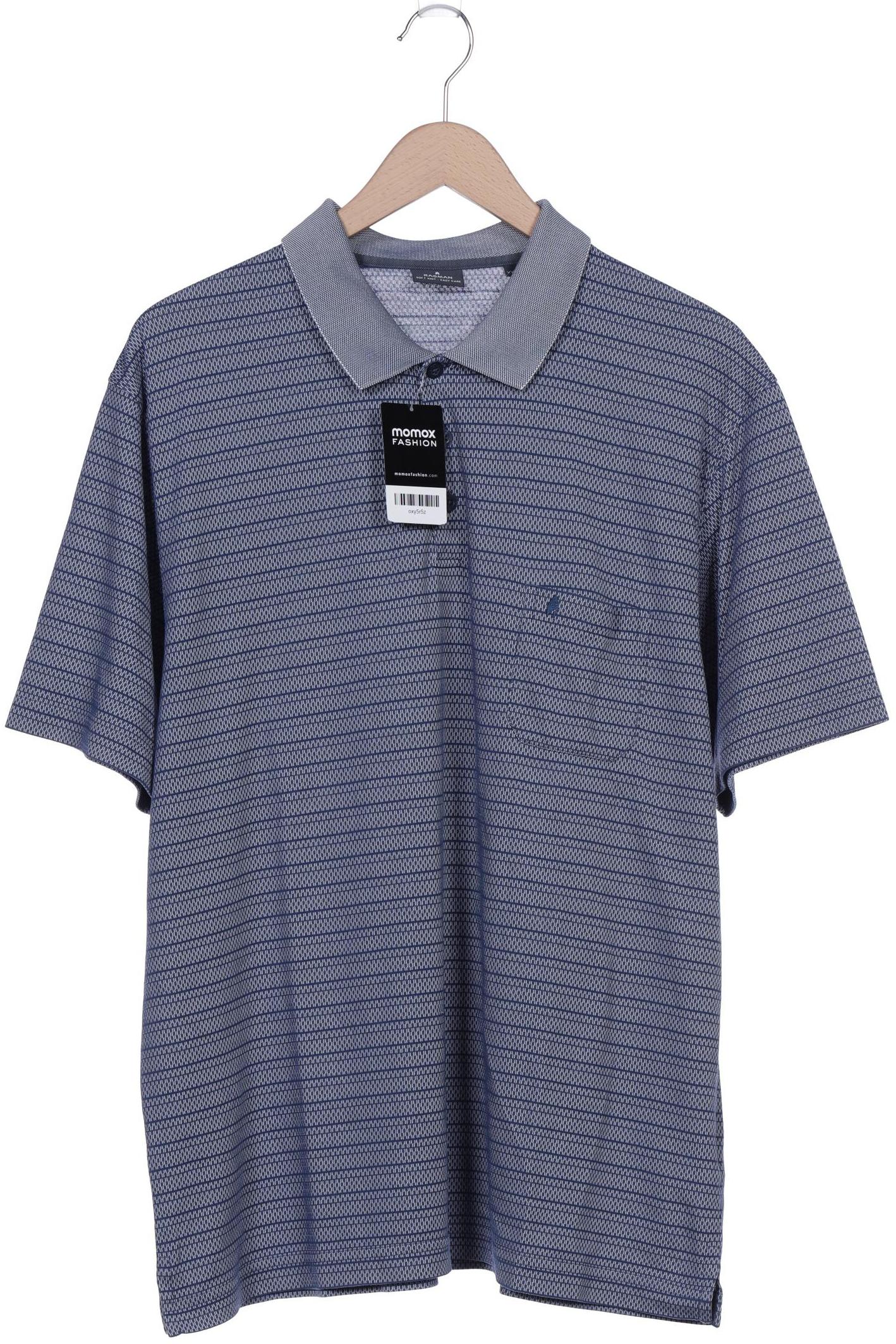 

ragman Herren Poloshirt, blau