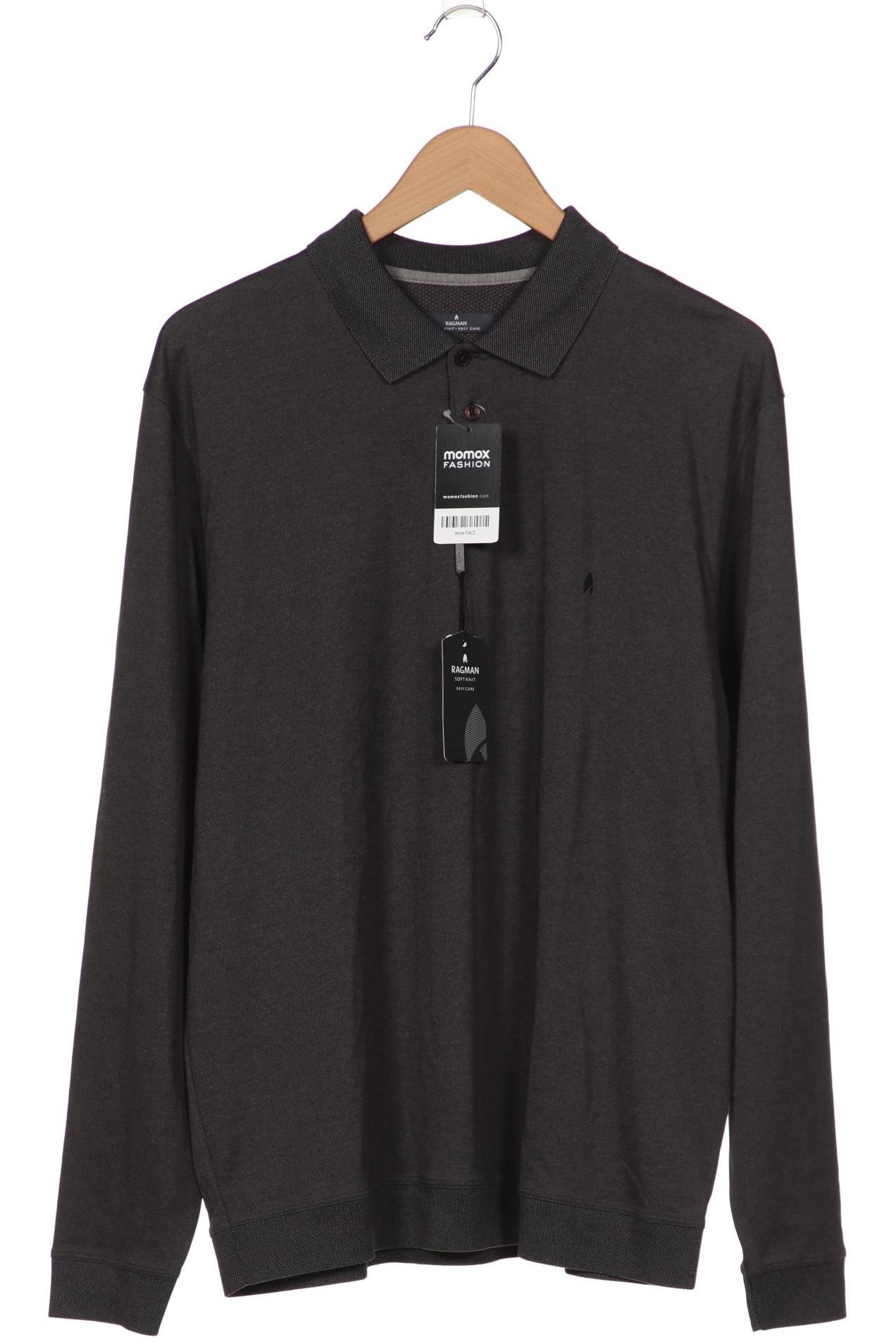 

ragman Herren Poloshirt, grau, Gr. 54
