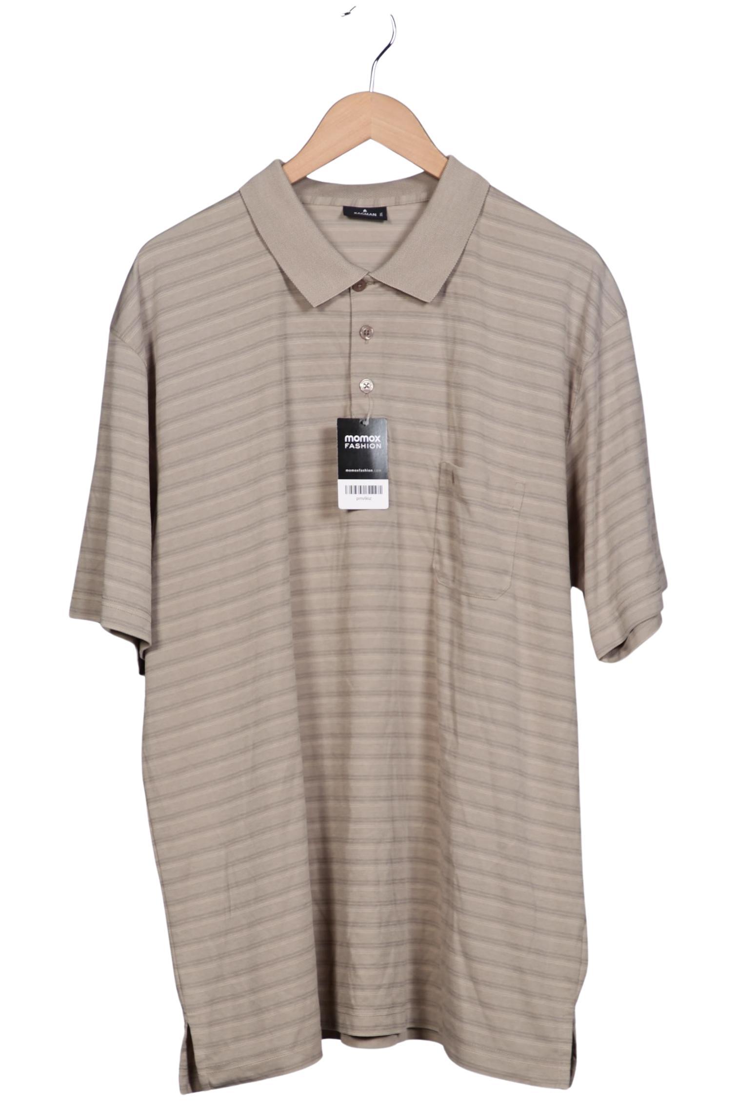 

ragman Herren Poloshirt, beige, Gr. 58