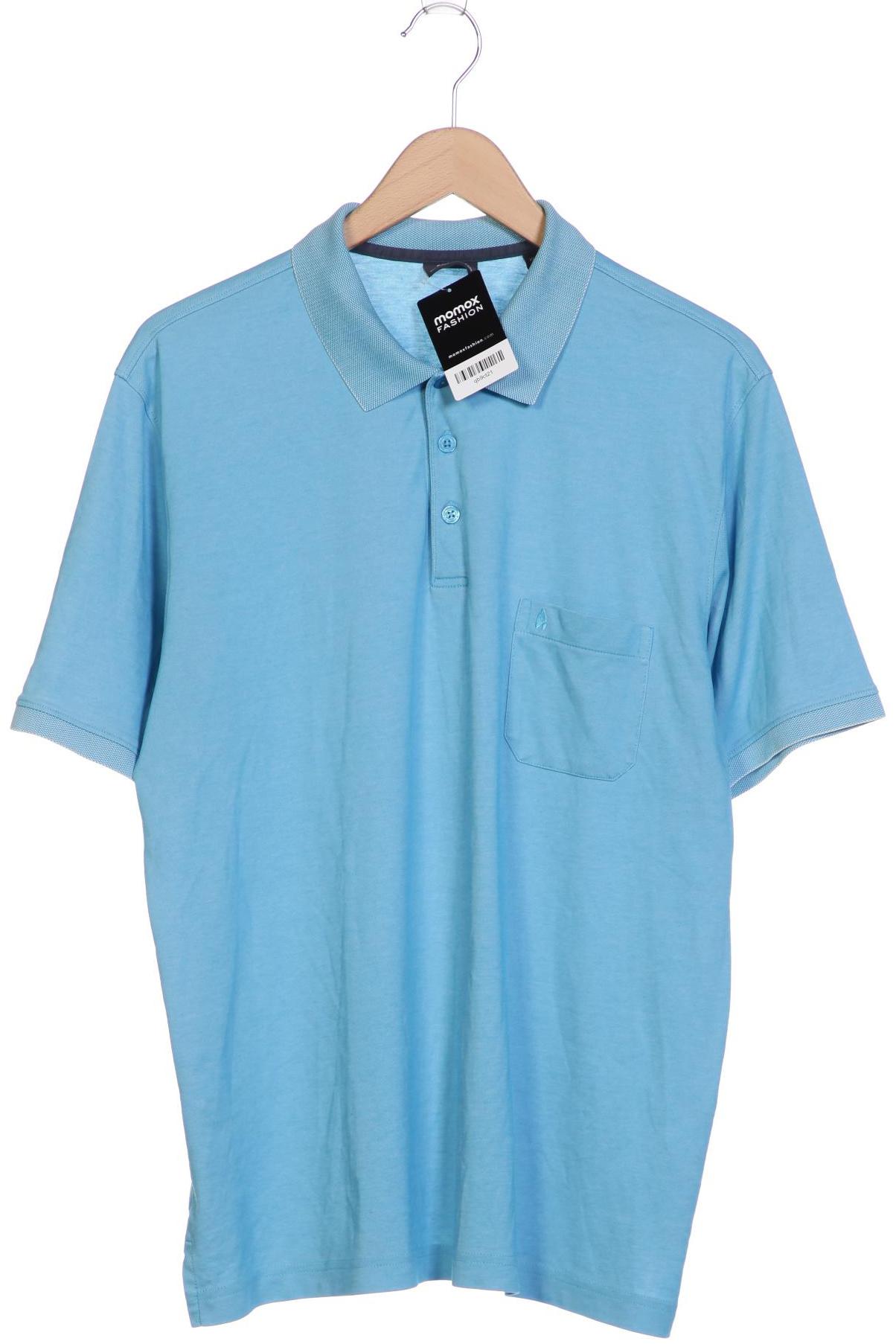 

ragman Herren Poloshirt, hellblau