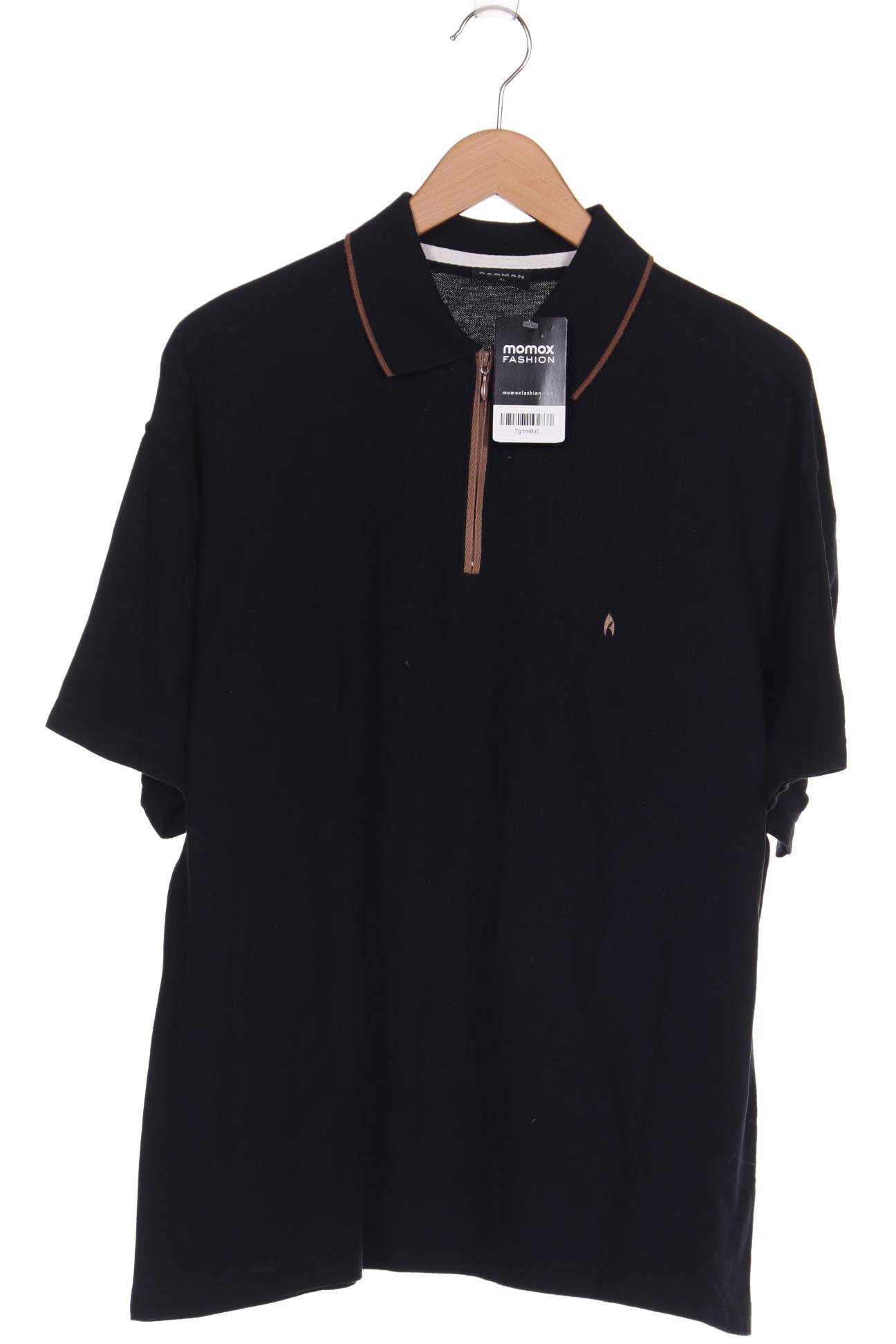 

ragman Herren Poloshirt, schwarz, Gr. 54