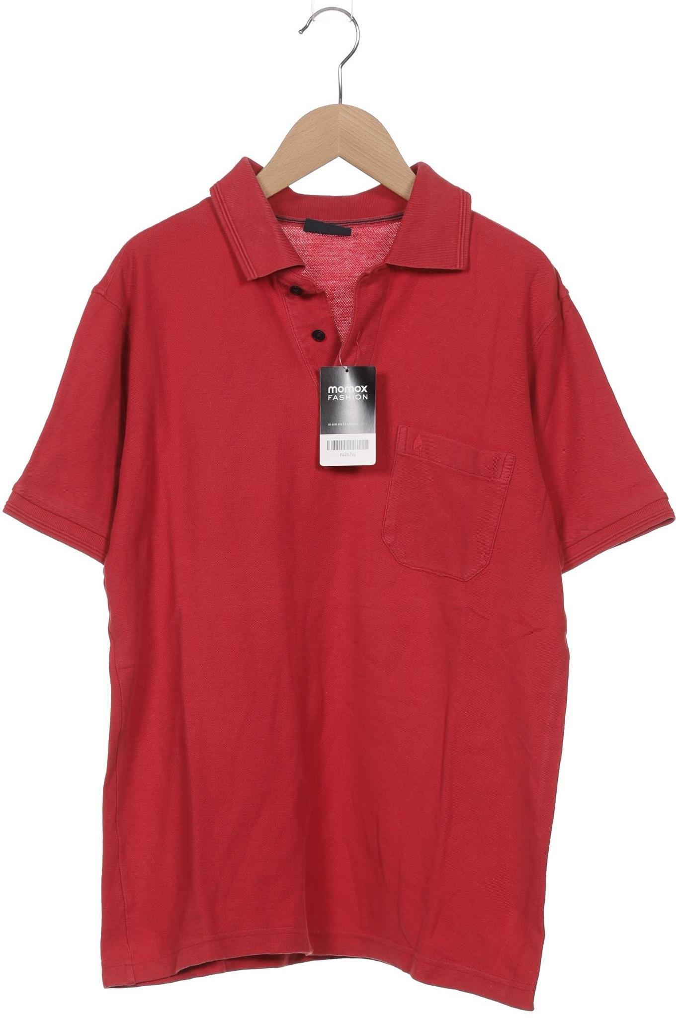 

ragman Herren Poloshirt, rot, Gr. 48