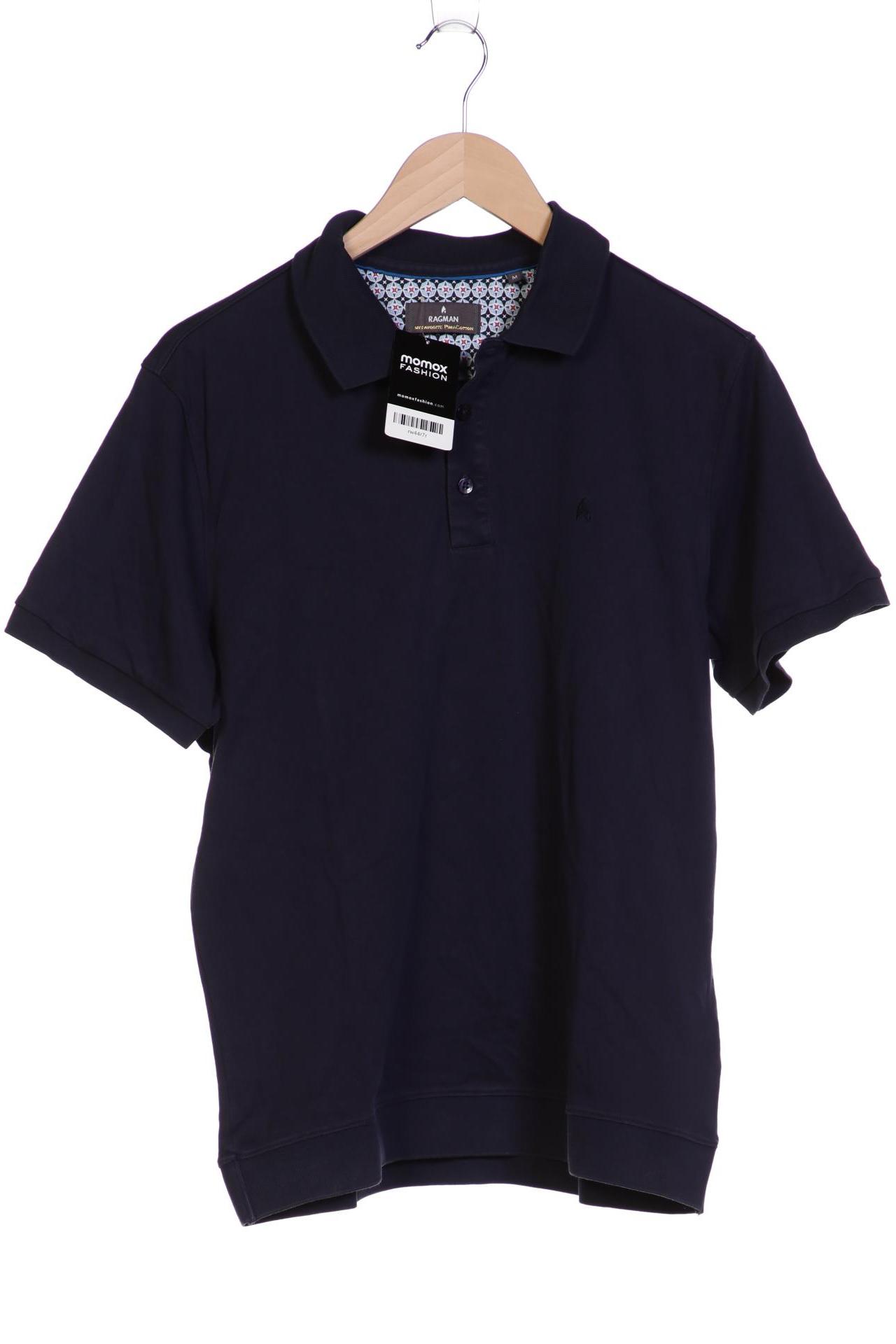 

ragman Herren Poloshirt, marineblau
