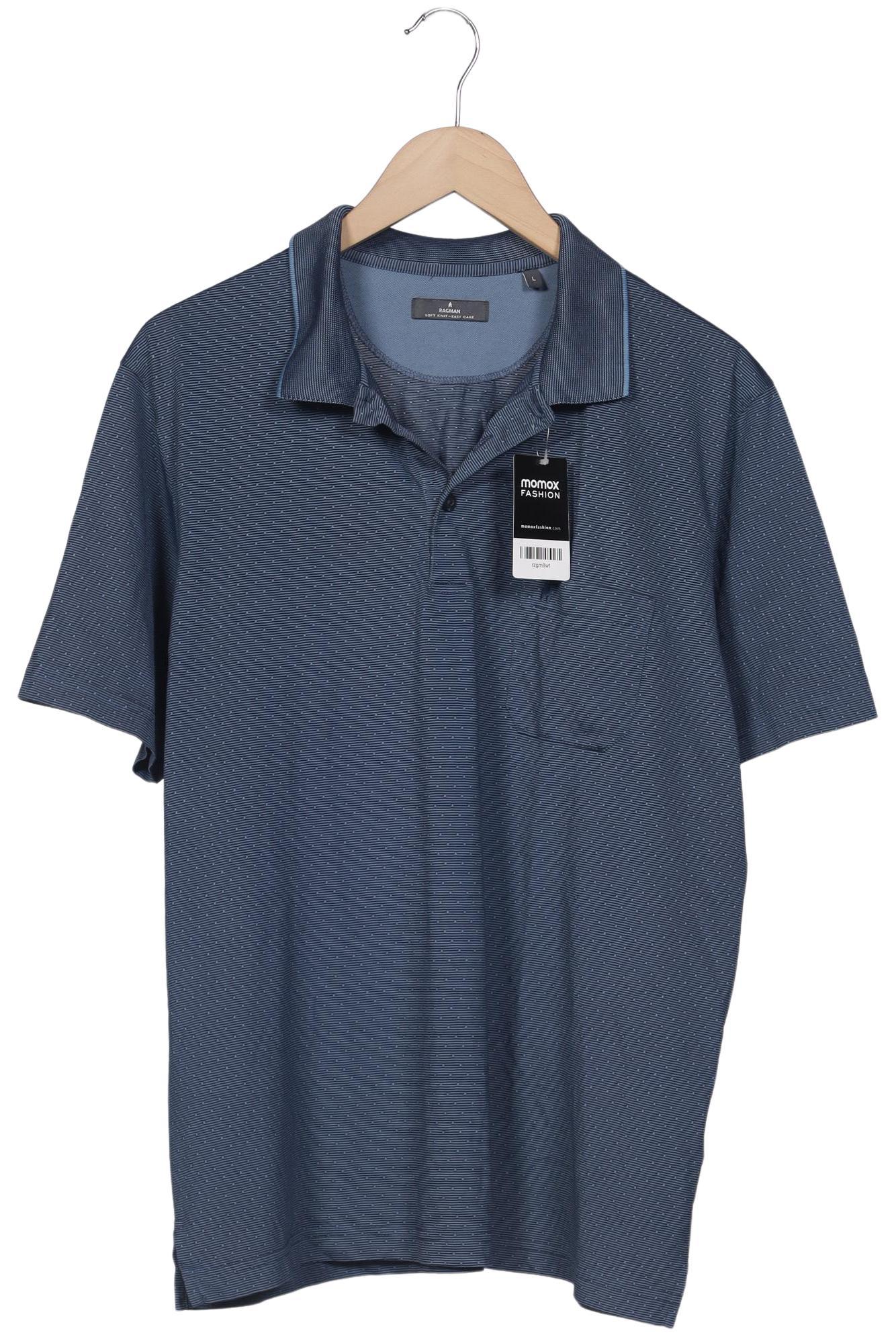 

ragman Herren Poloshirt, marineblau, Gr. 52
