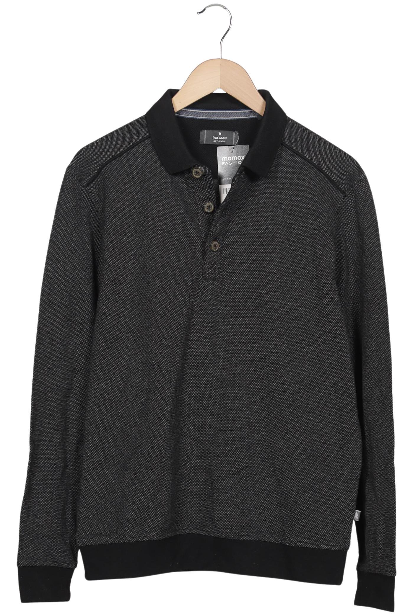 

ragman Herren Poloshirt, grau, Gr. 48
