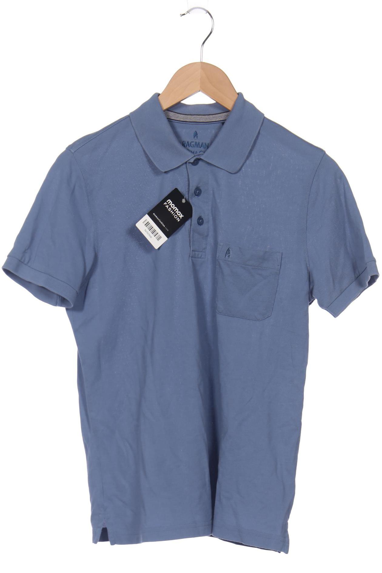 

ragman Herren Poloshirt, blau