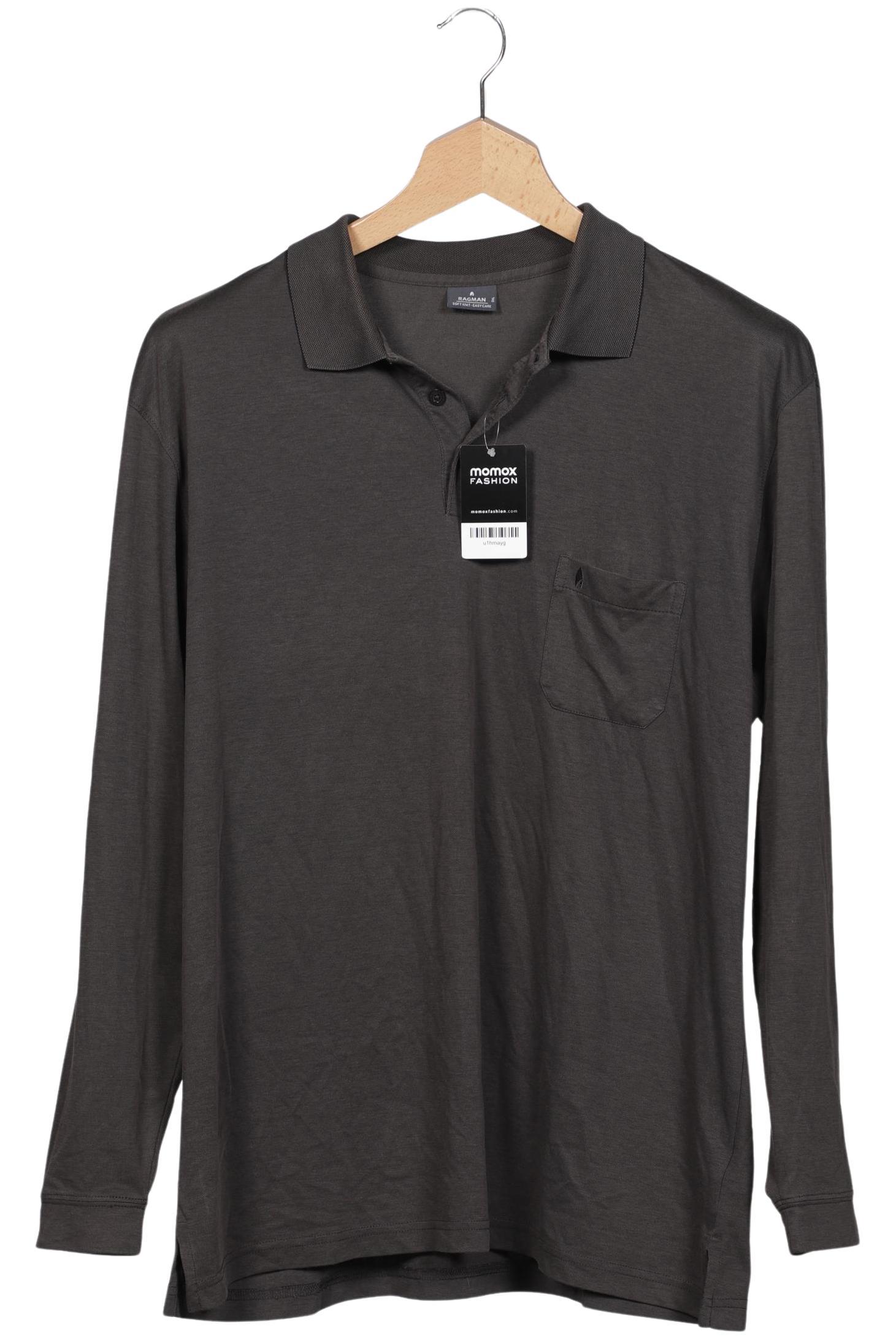 

ragman Herren Poloshirt, braun, Gr. 58