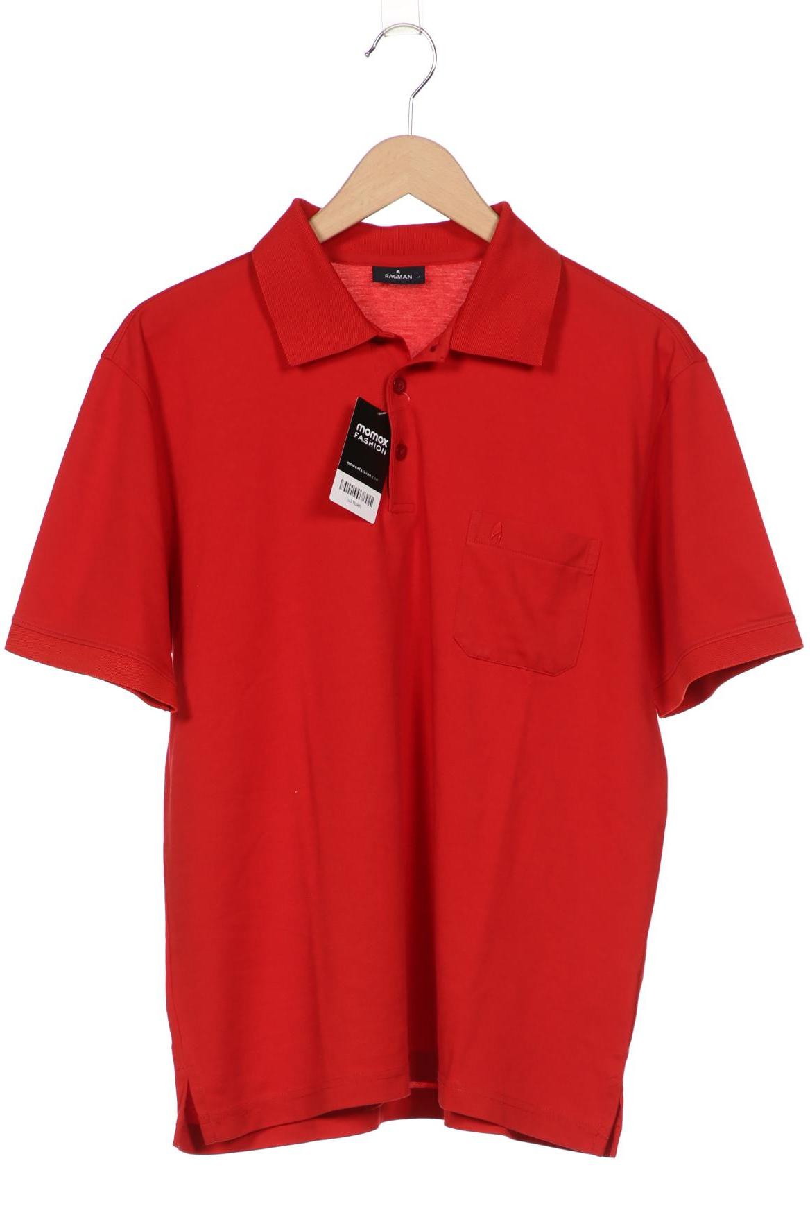 

ragman Herren Poloshirt, rot