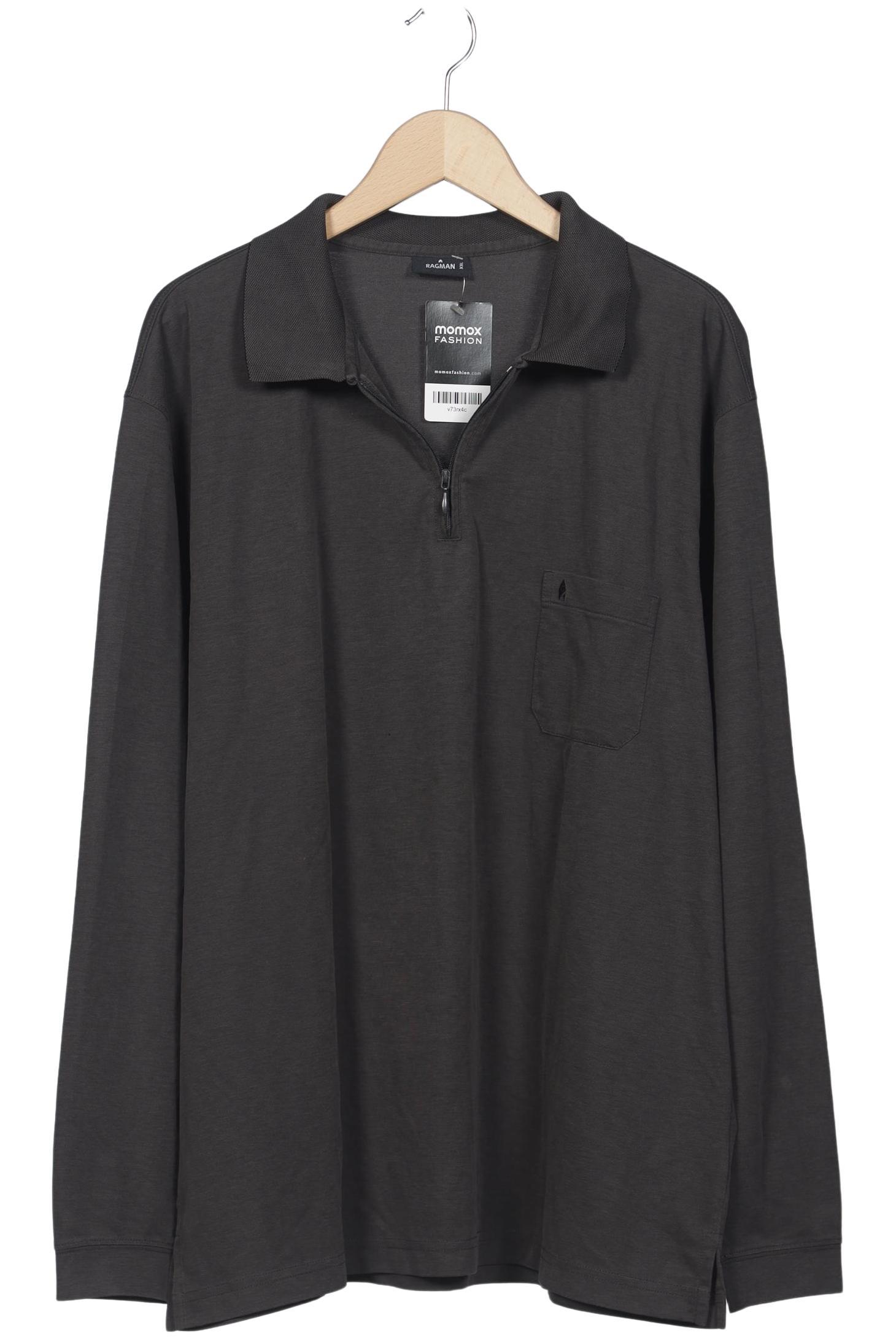 Thumbnail - ragman Herren Poloshirt, grau, Gr. 56