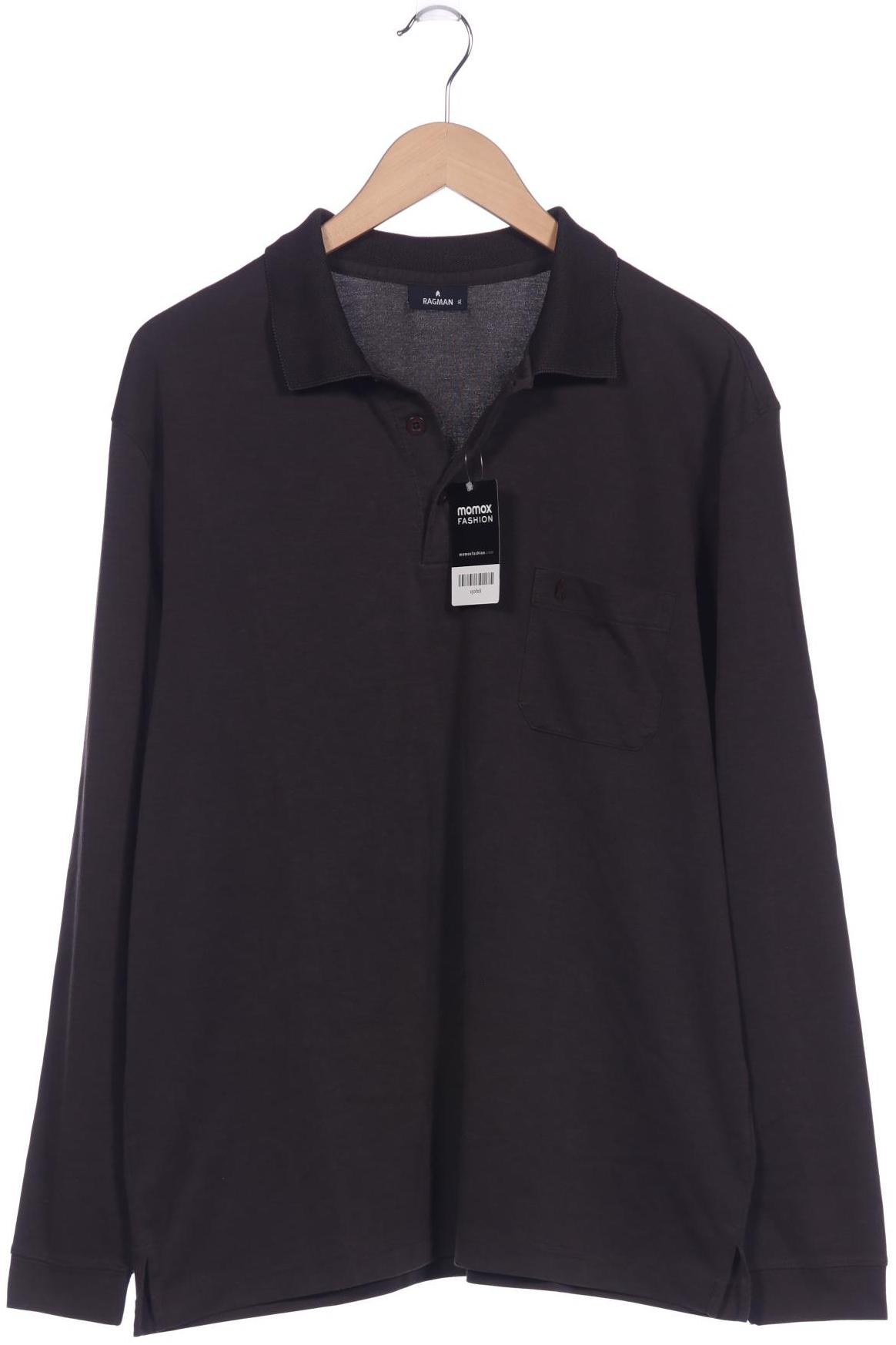 

ragman Herren Poloshirt, braun, Gr. 54