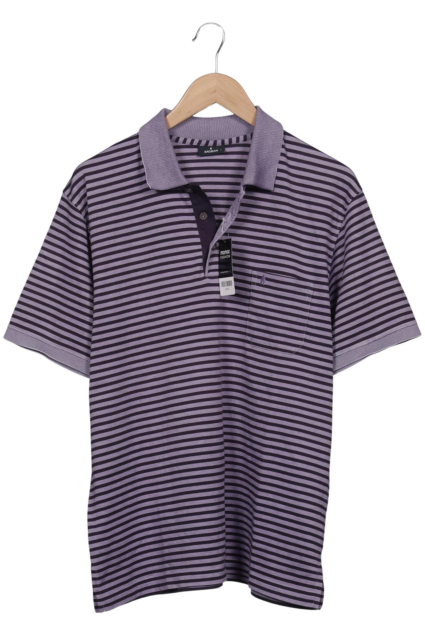 Thumbnail - ragman Herren Poloshirt, flieder, Gr. 52