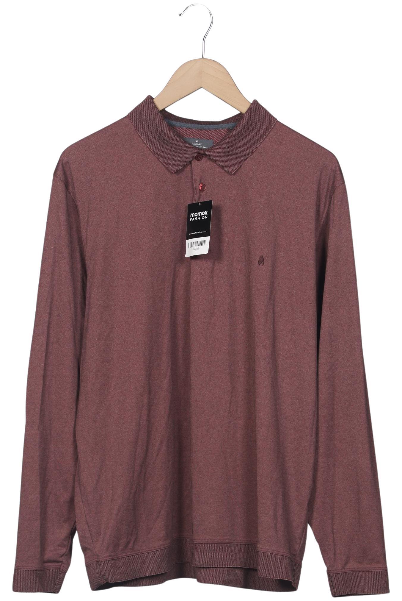 

ragman Herren Poloshirt, bordeaux, Gr. 54