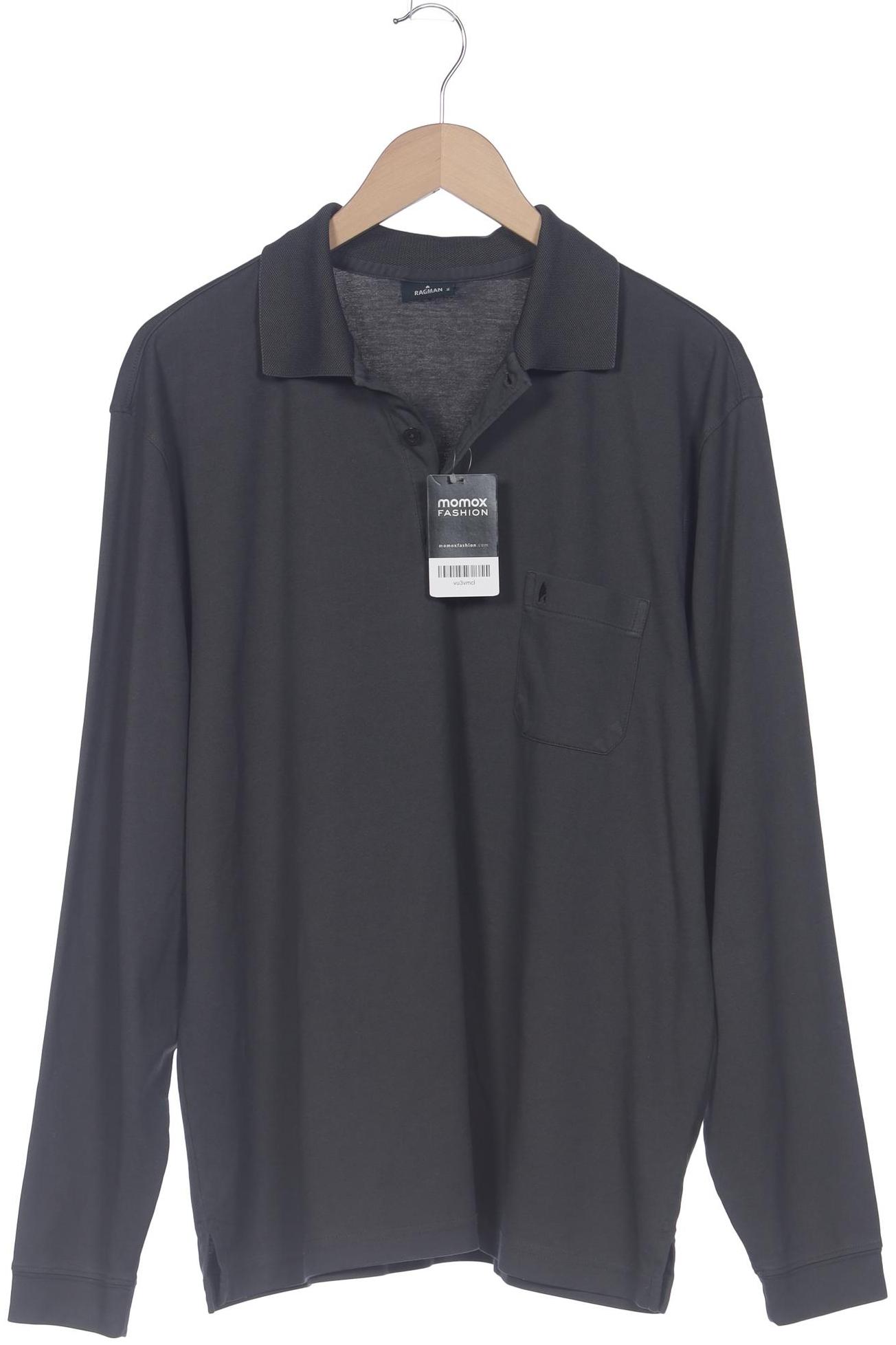 

ragman Herren Poloshirt, grau, Gr. 54