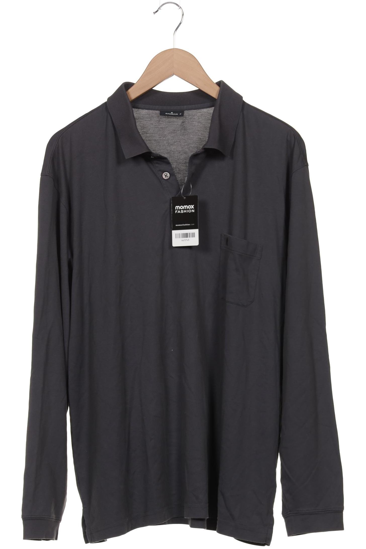 

ragman Herren Poloshirt, grau, Gr. 56