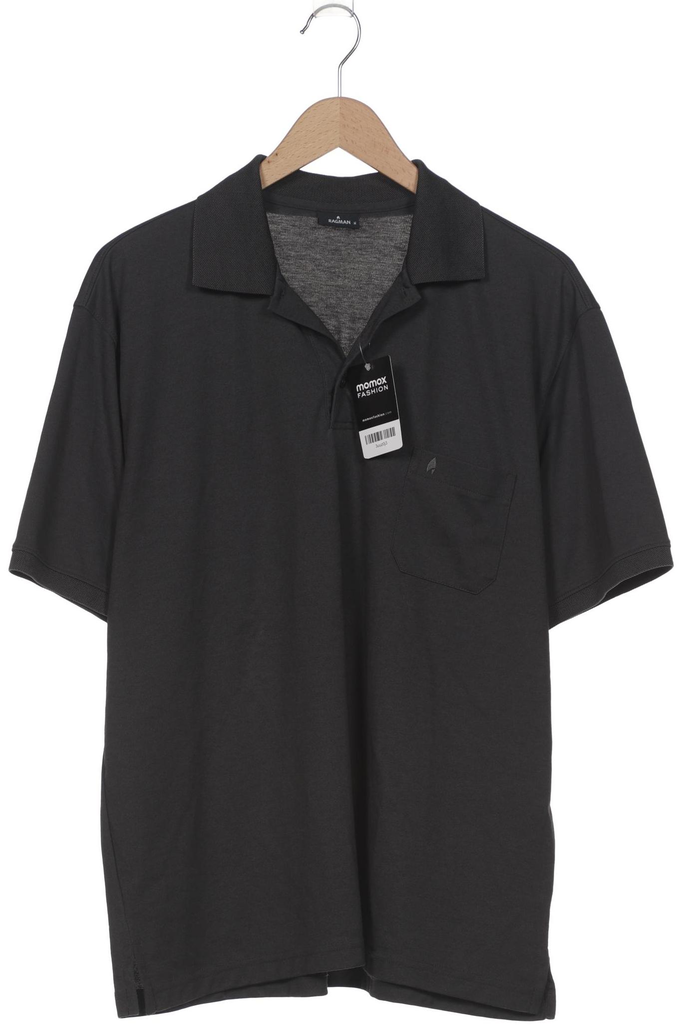 

ragman Herren Poloshirt, grau, Gr. 54