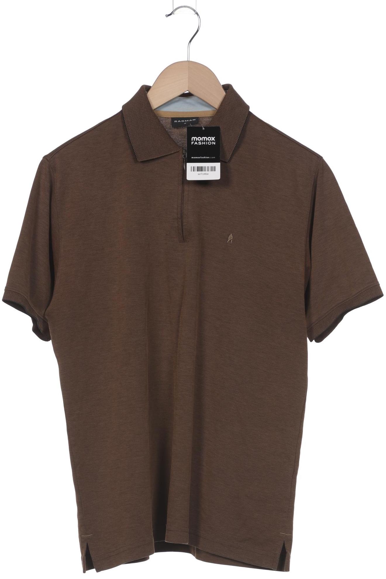 

ragman Herren Poloshirt, braun, Gr. 48